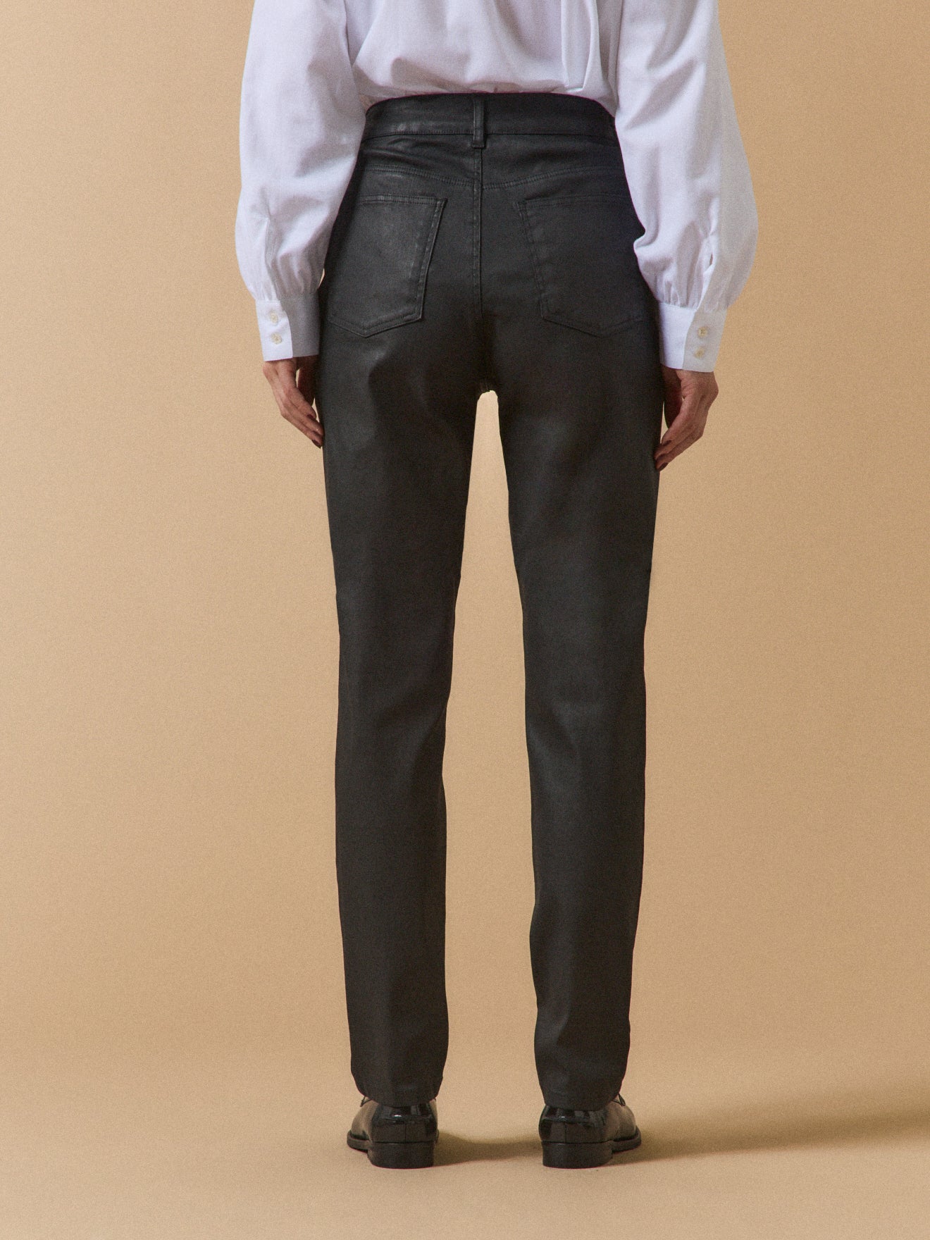 Jean slim enduit femme Mathilde