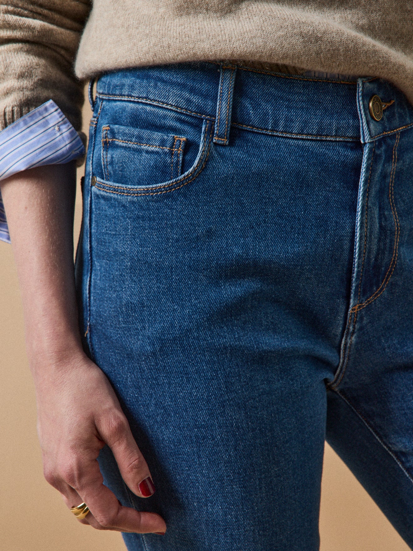 Jean slim femme Aurélie coton biologique