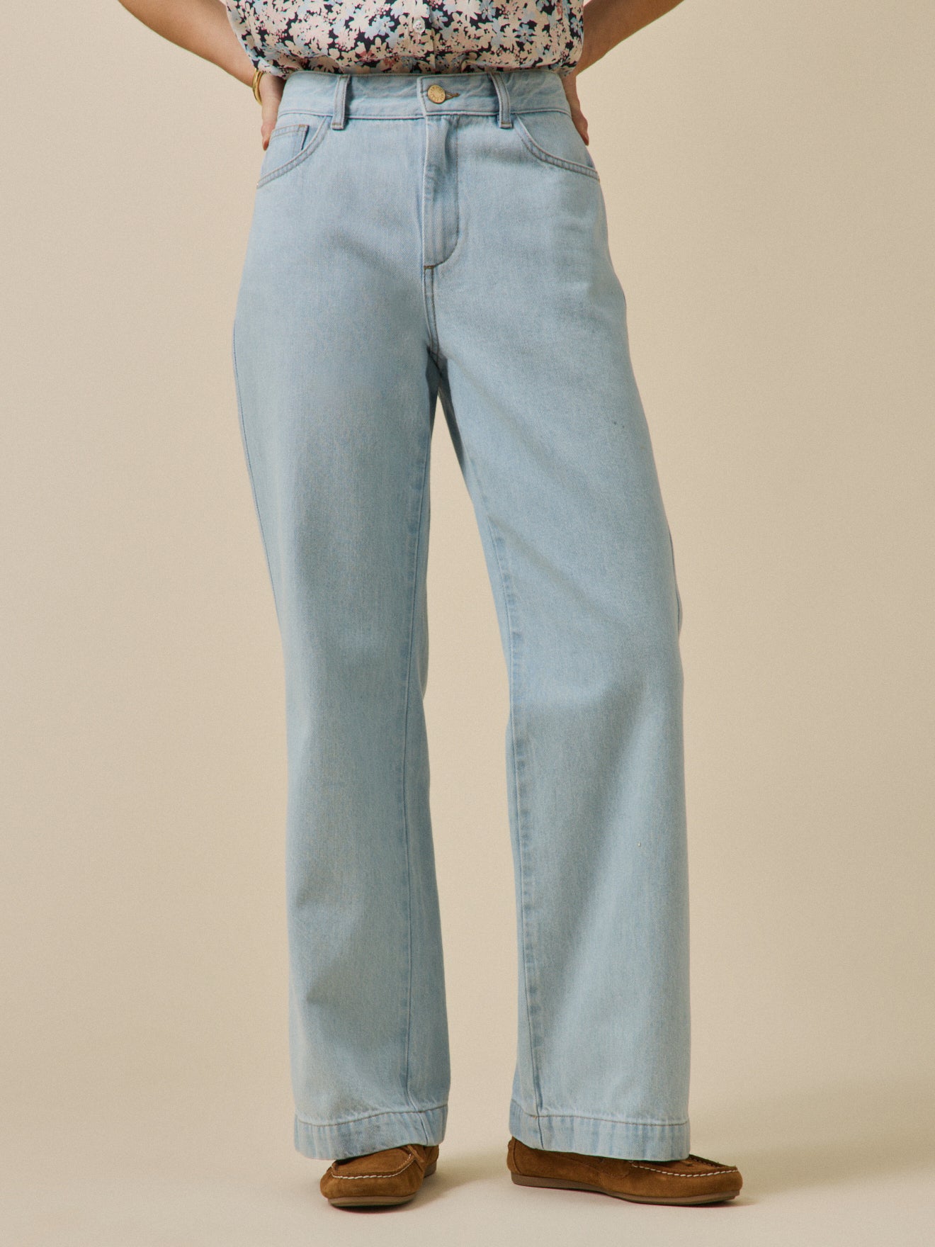 Jean flare femme Manon coton biologique