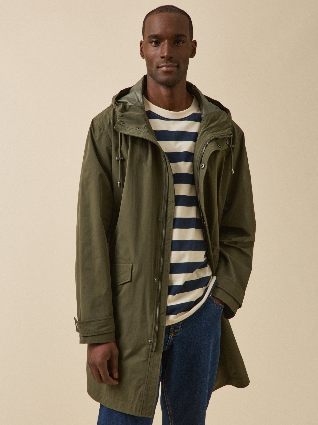 Parka ultra light longue homme