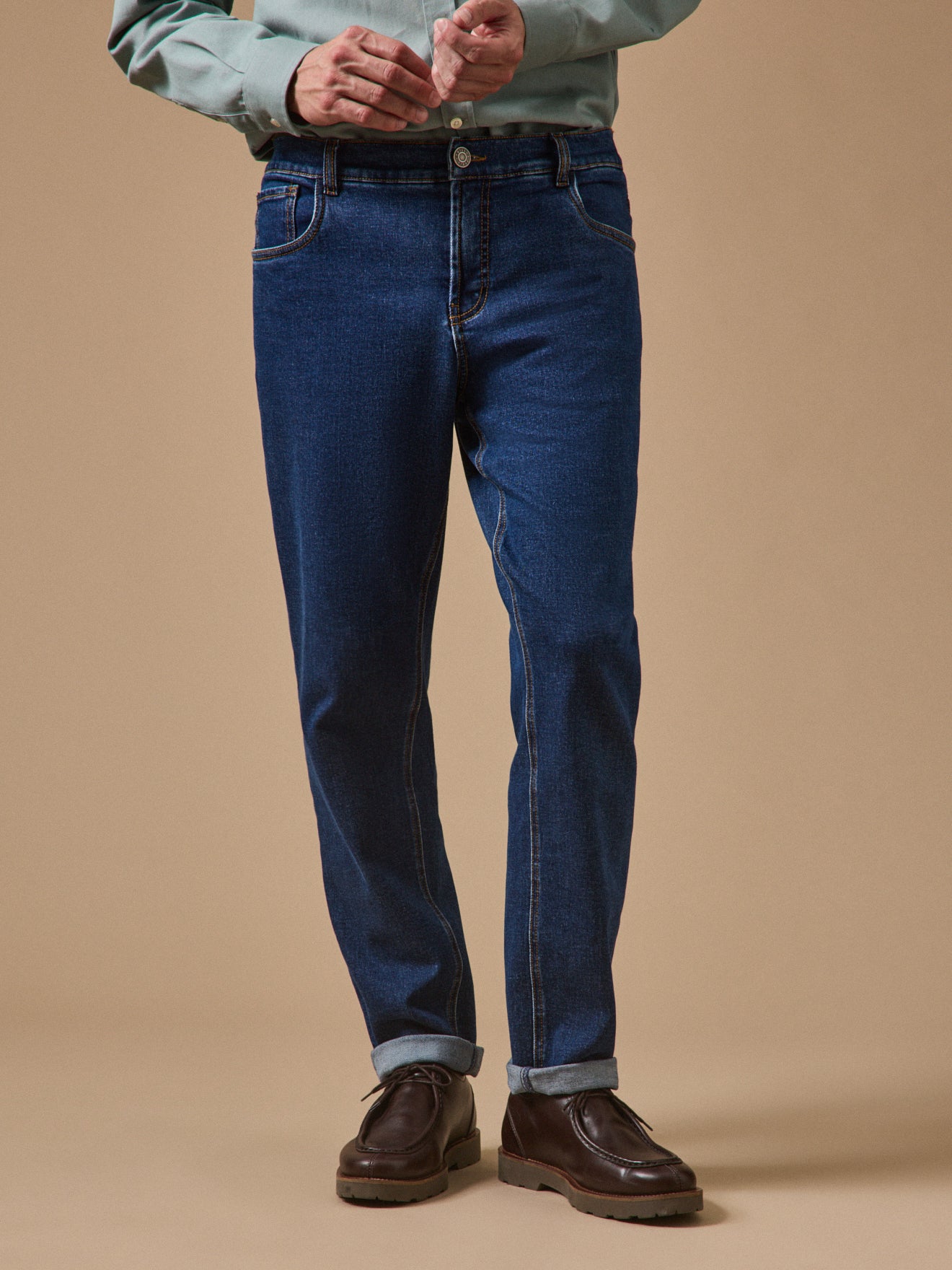 Jean regular homme coton biologique
