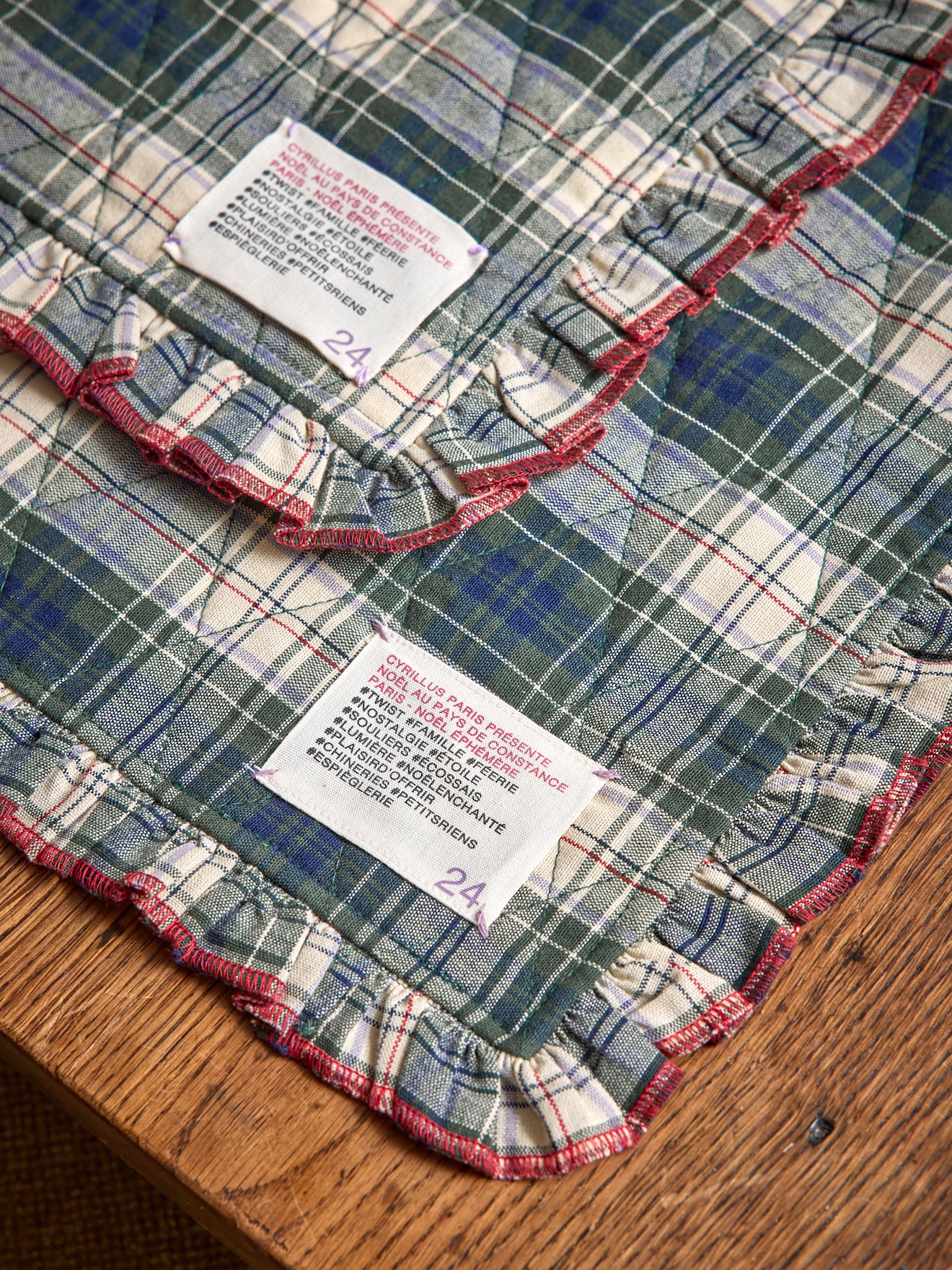 Placemats Renaud, set van 2 - Kerst in Constances Wonderland