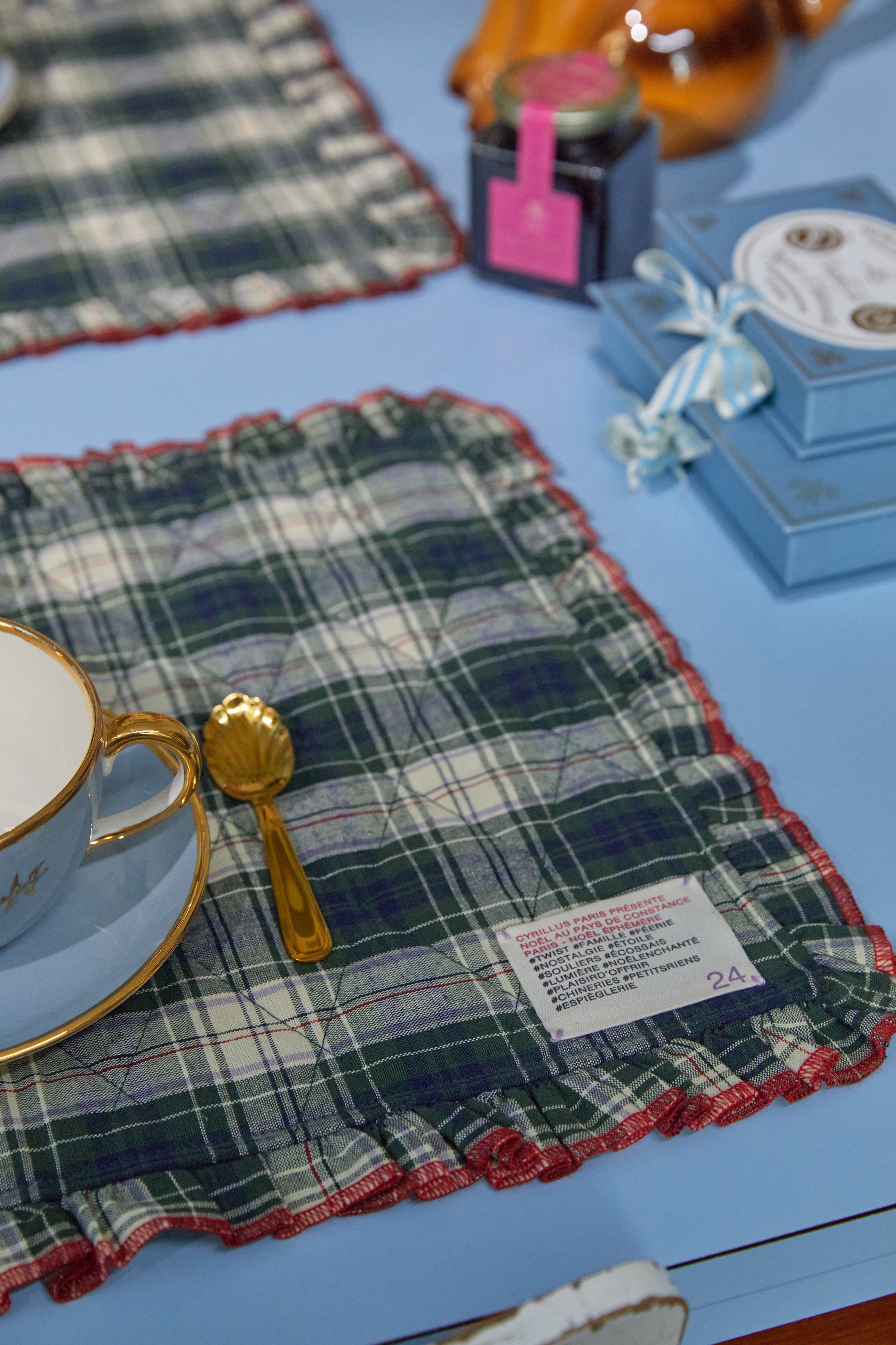 Placemats Renaud, set van 2 - Kerst in Constances Wonderland