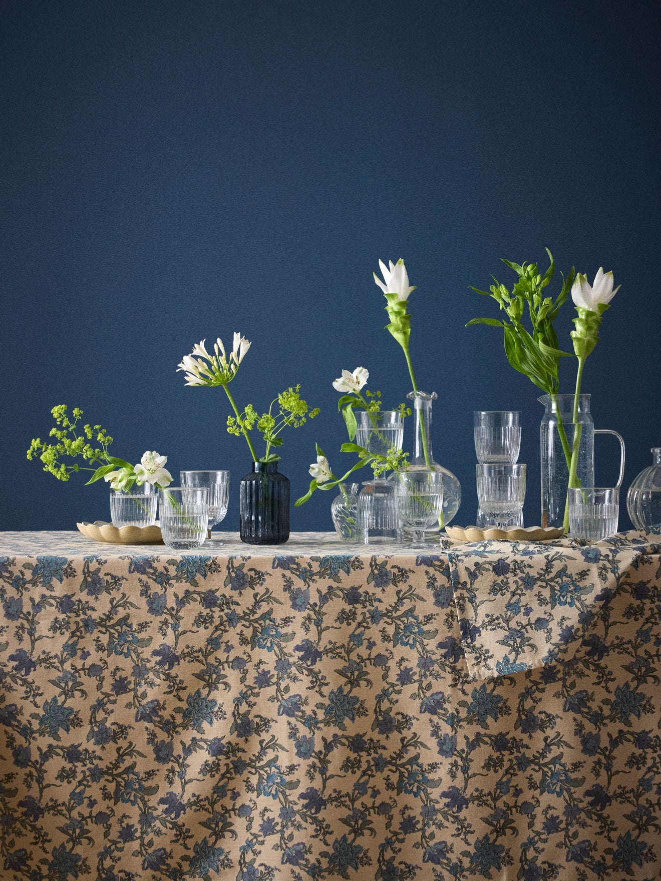 Nappe Aurore en coton tramé aspect lin