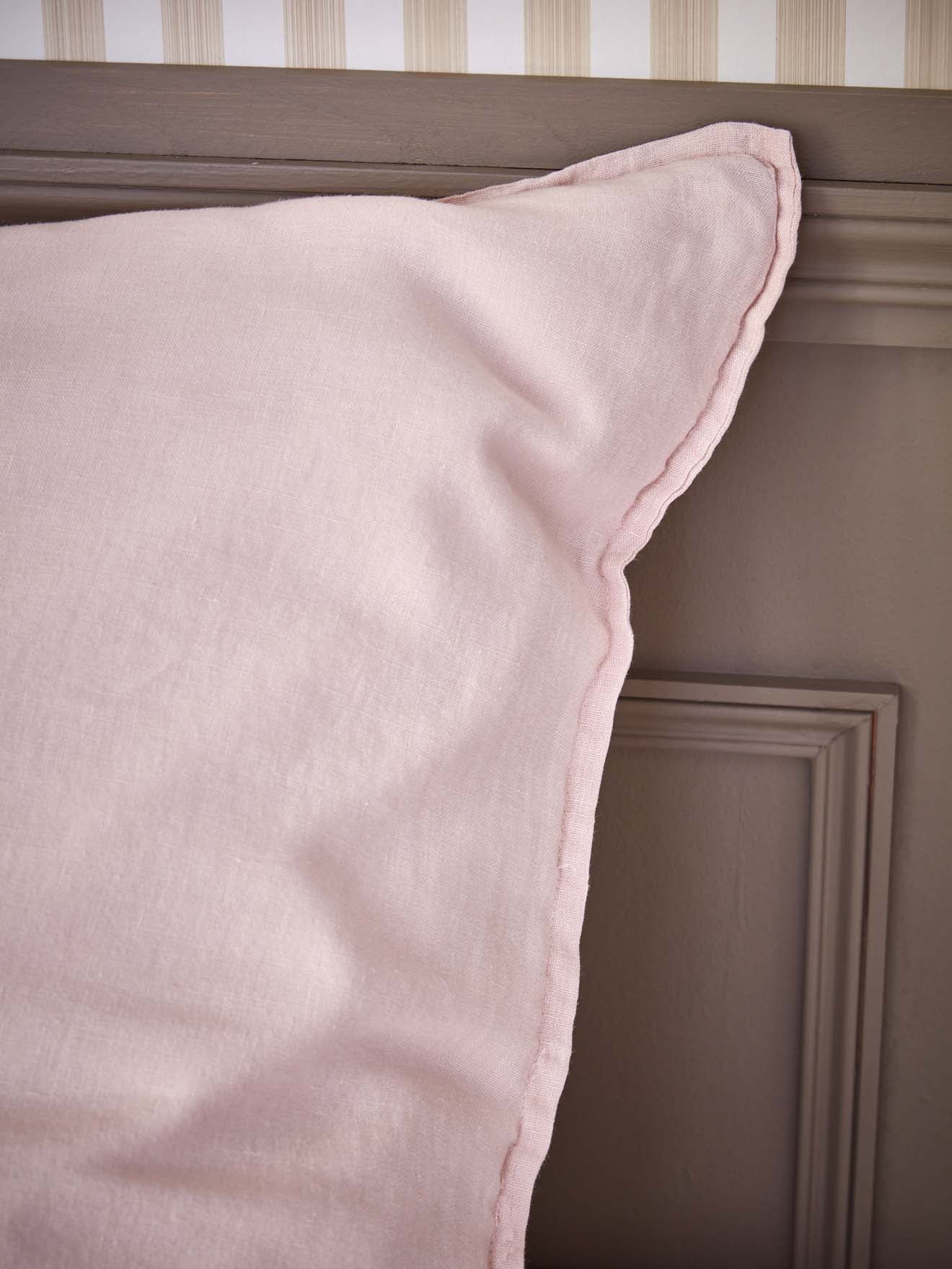 Taie d'oreiller lin lavé "Cocoon"