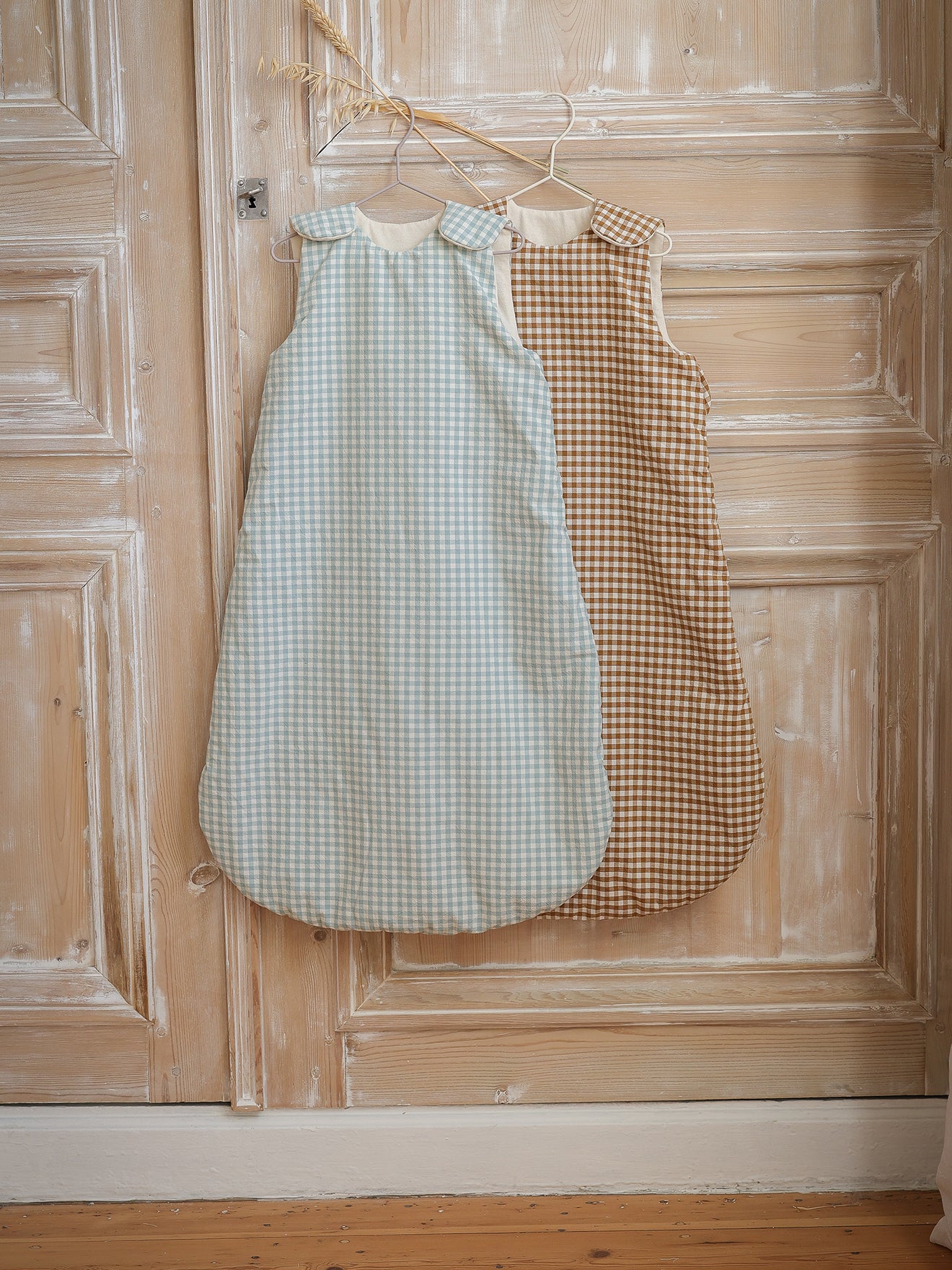 Geruite slaapzak in katoenbatist TOG 2