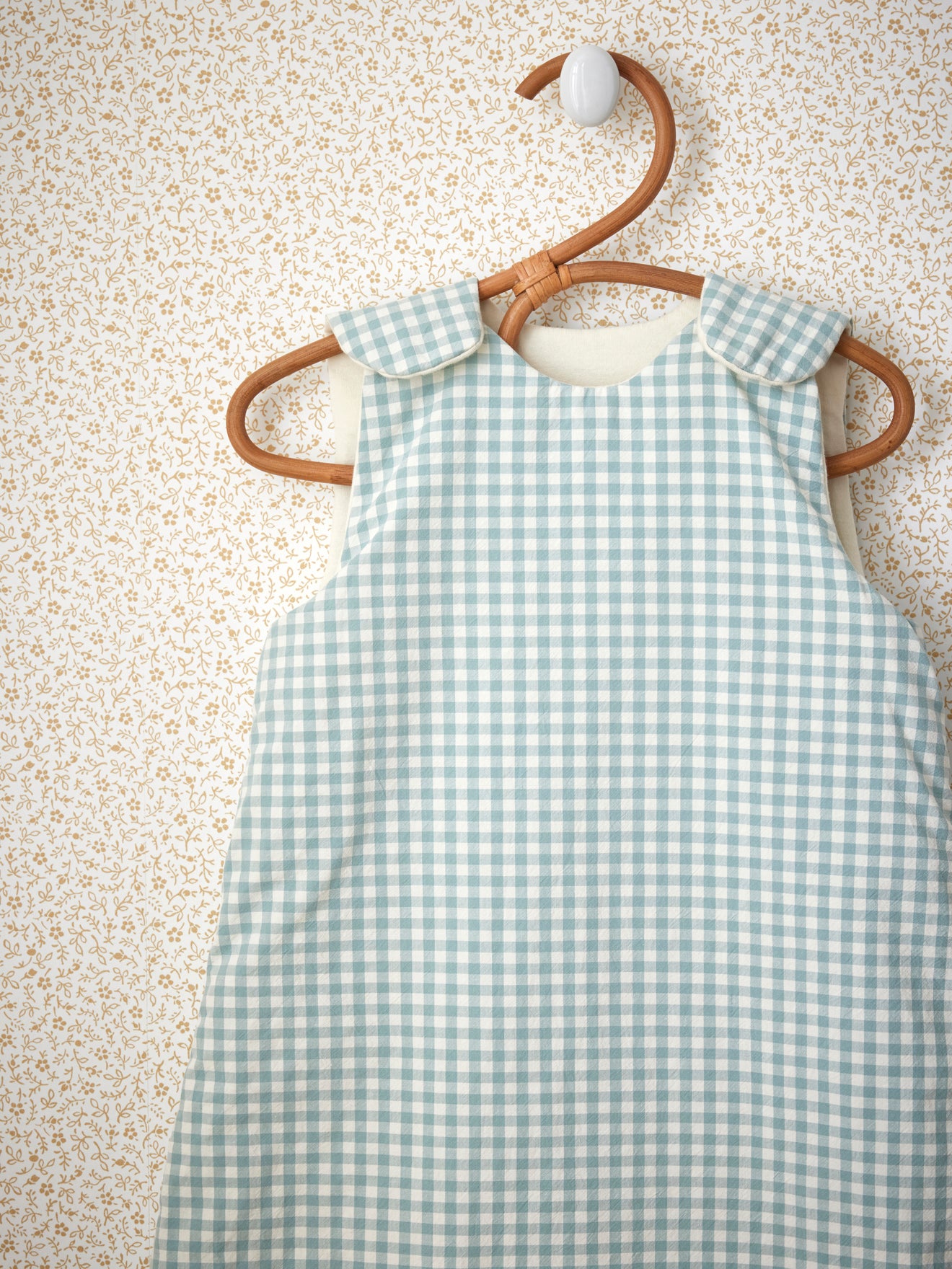 Geruite slaapzak in katoenbatist TOG 2