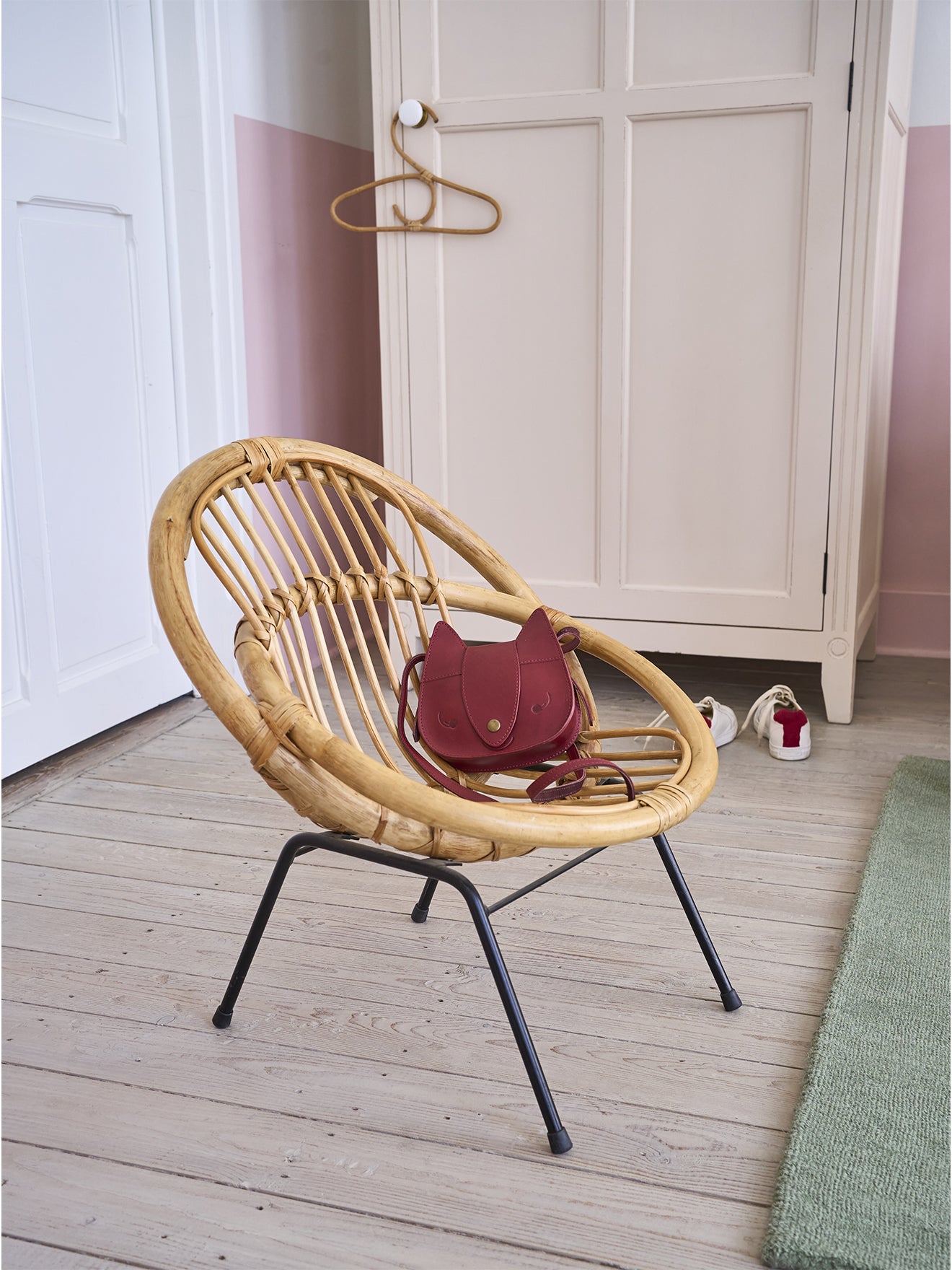 Fauteuil enfant en rotin