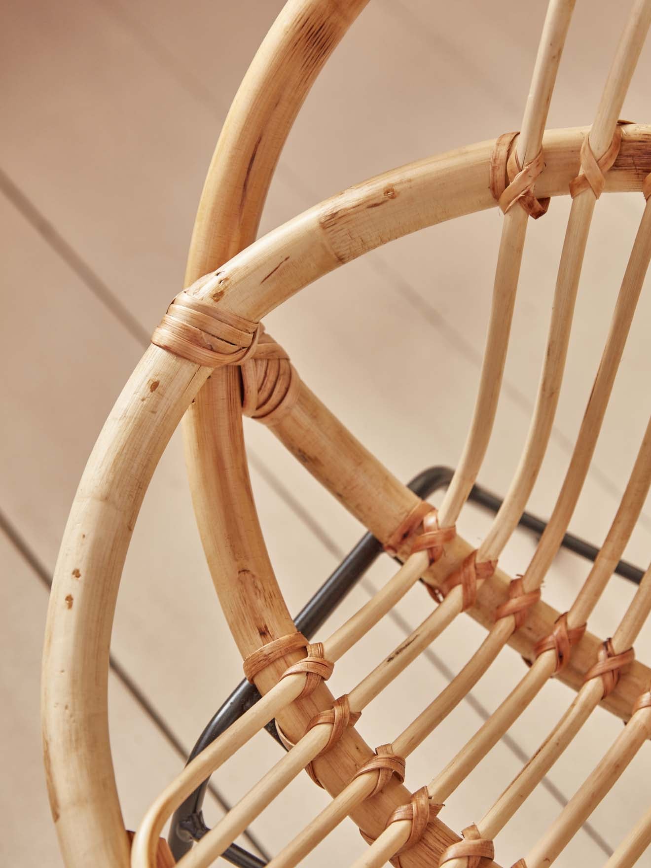Fauteuil enfant en rotin