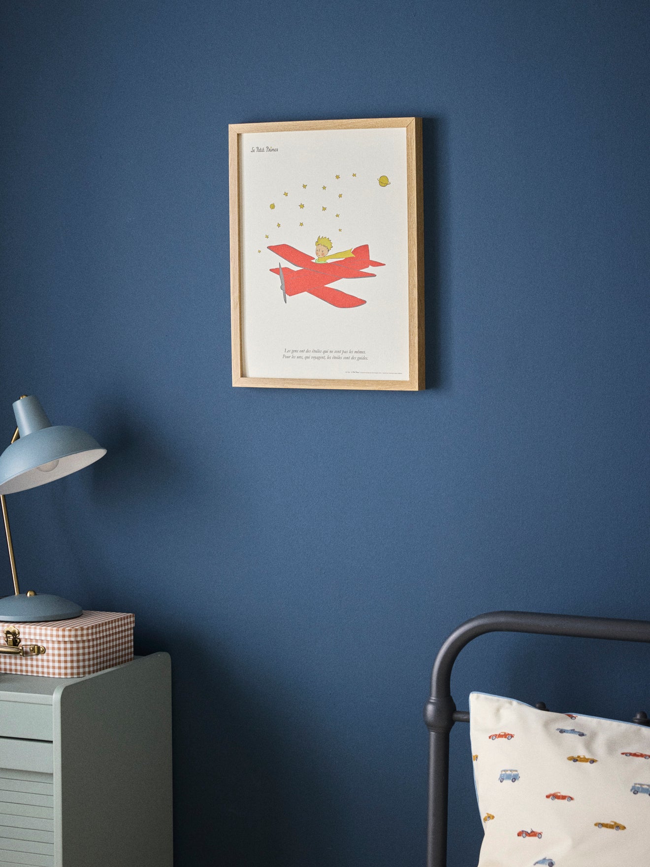 Poster Petit Prince Vliegtuig - Oneart