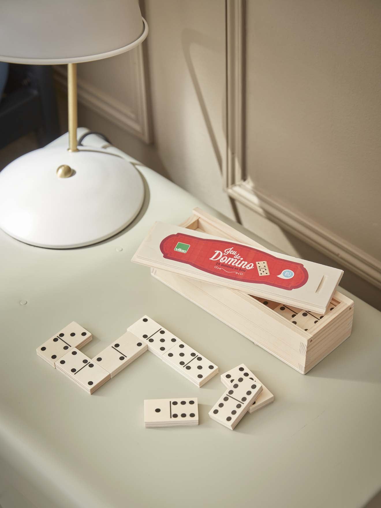 Jeu de dominos en bois - Collection Vilac