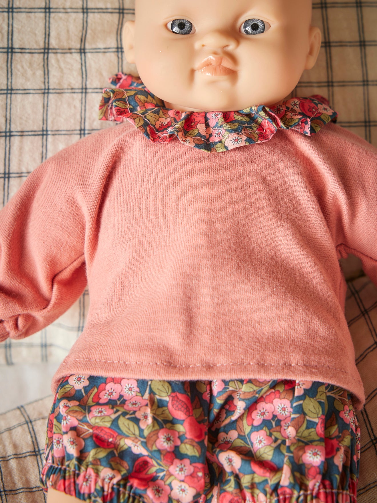 Poupée Maé tissu Liberty - Collection Cyrillus X Minikane