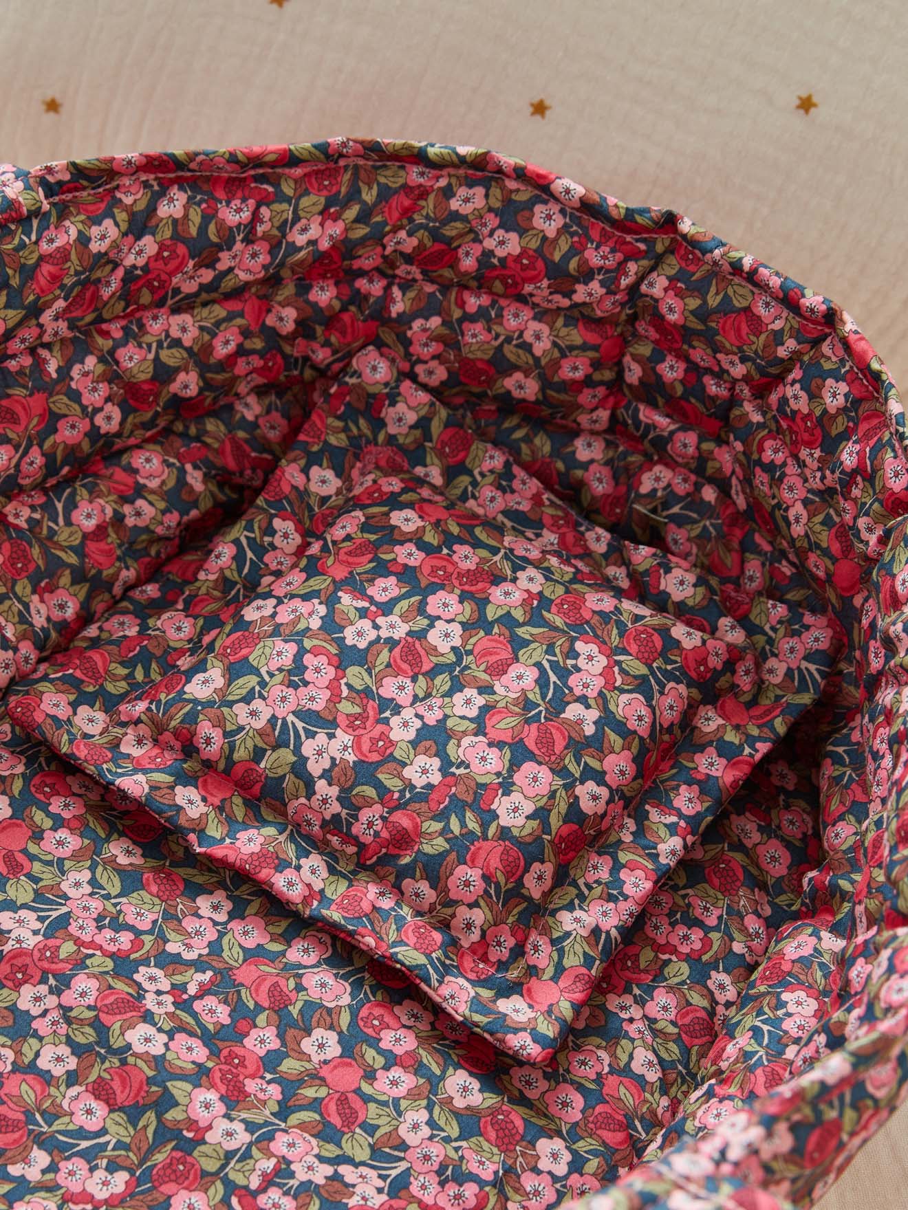 Couffin Mae tissu Liberty - Collection Cyrillus X Minikane