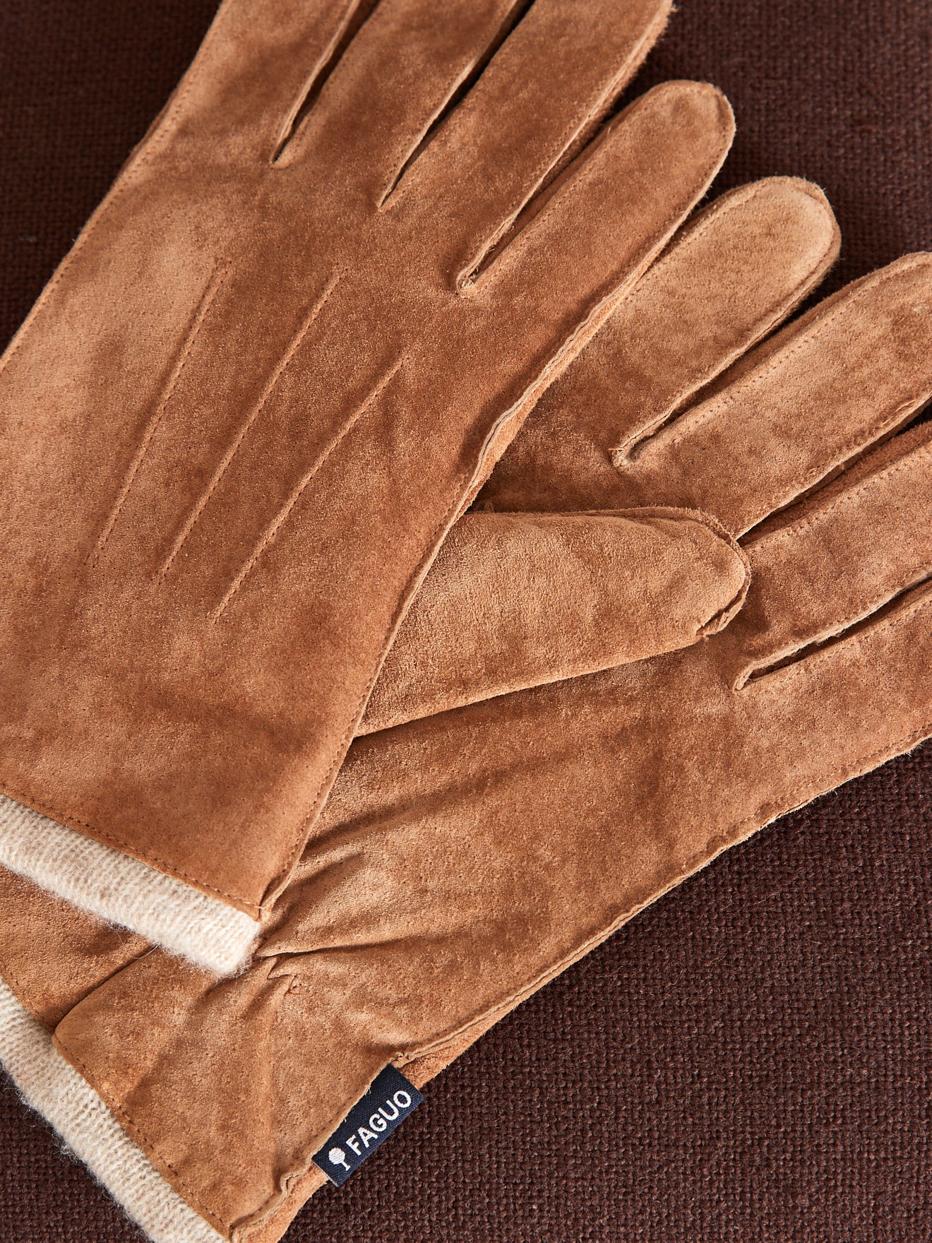 Leren herenhandschoenen "Gloves" - Faguo collection