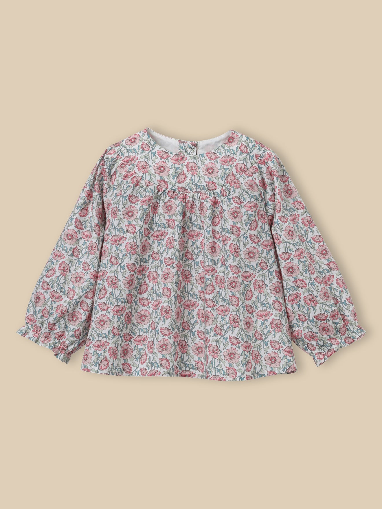 Blouse en tissu Liberty Bébé
