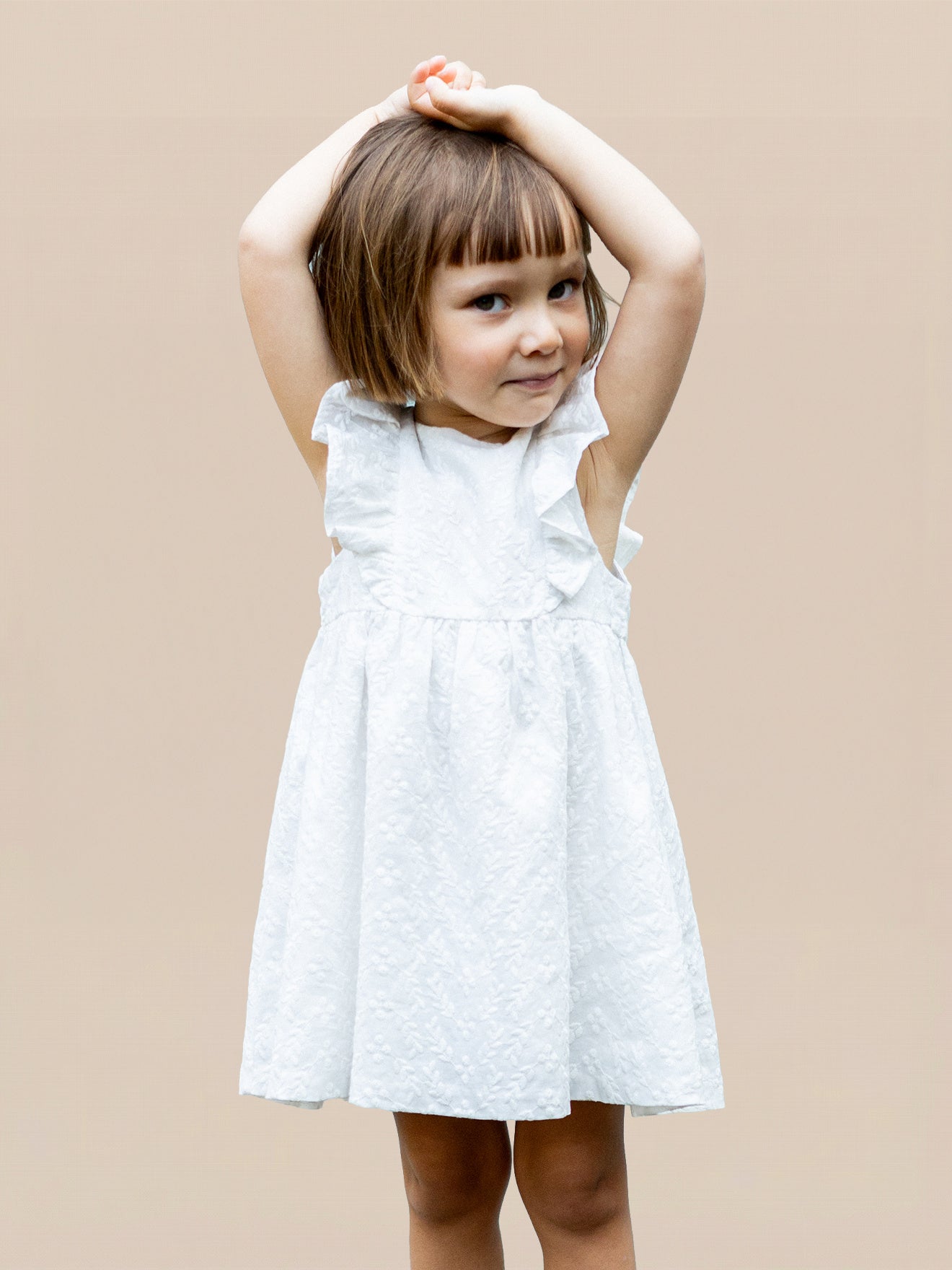 Robe brodée Sarah - Collection fêtes et mariages