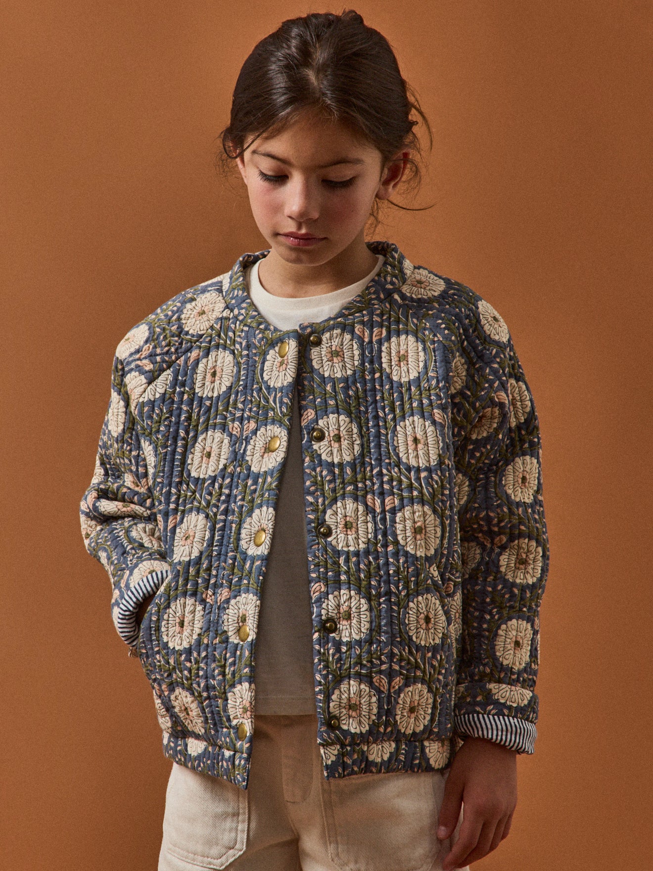 Gematelasseerd meisjesvest HARIA - Cyrillus X Apaches Collections