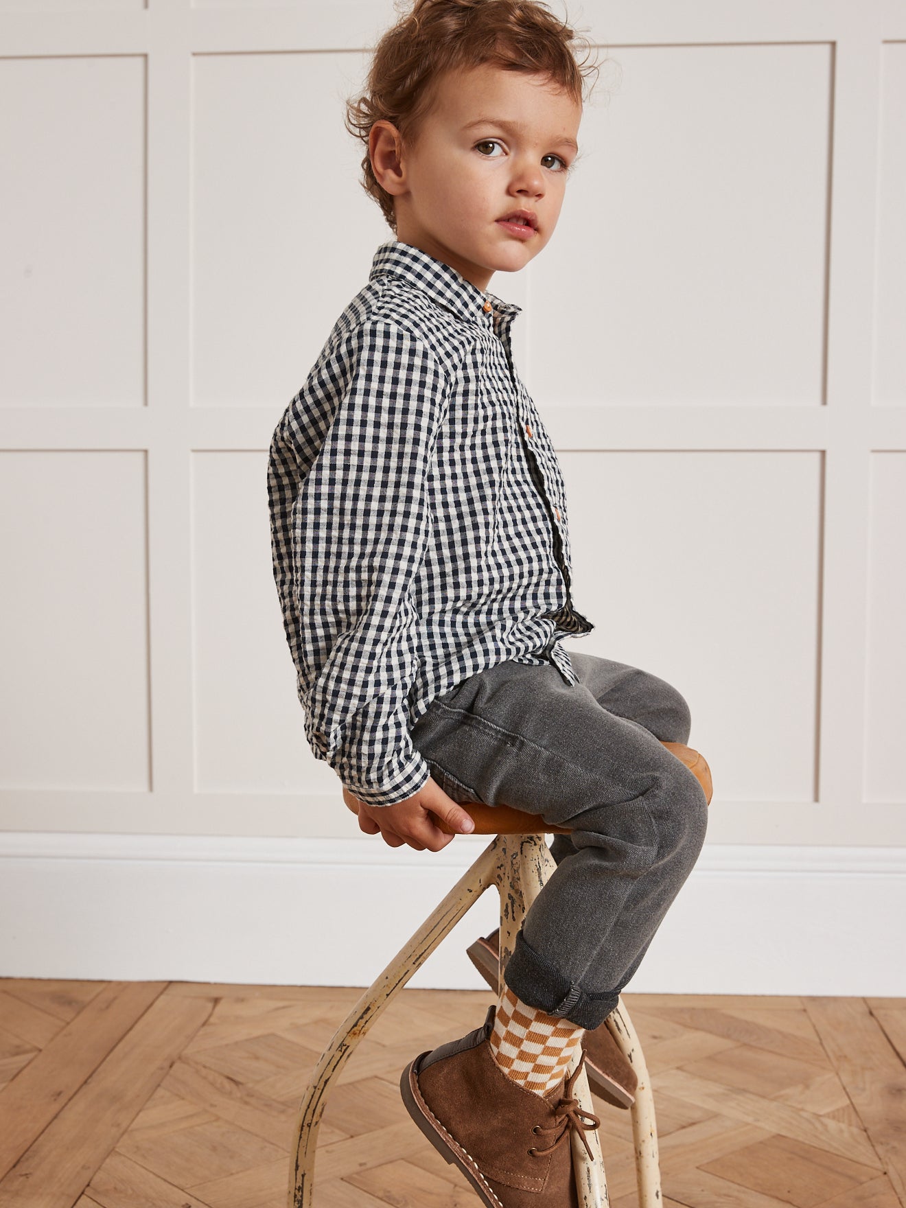 Chemise en seersucker enfant Yakari - Cyrillus X Apaches Collections