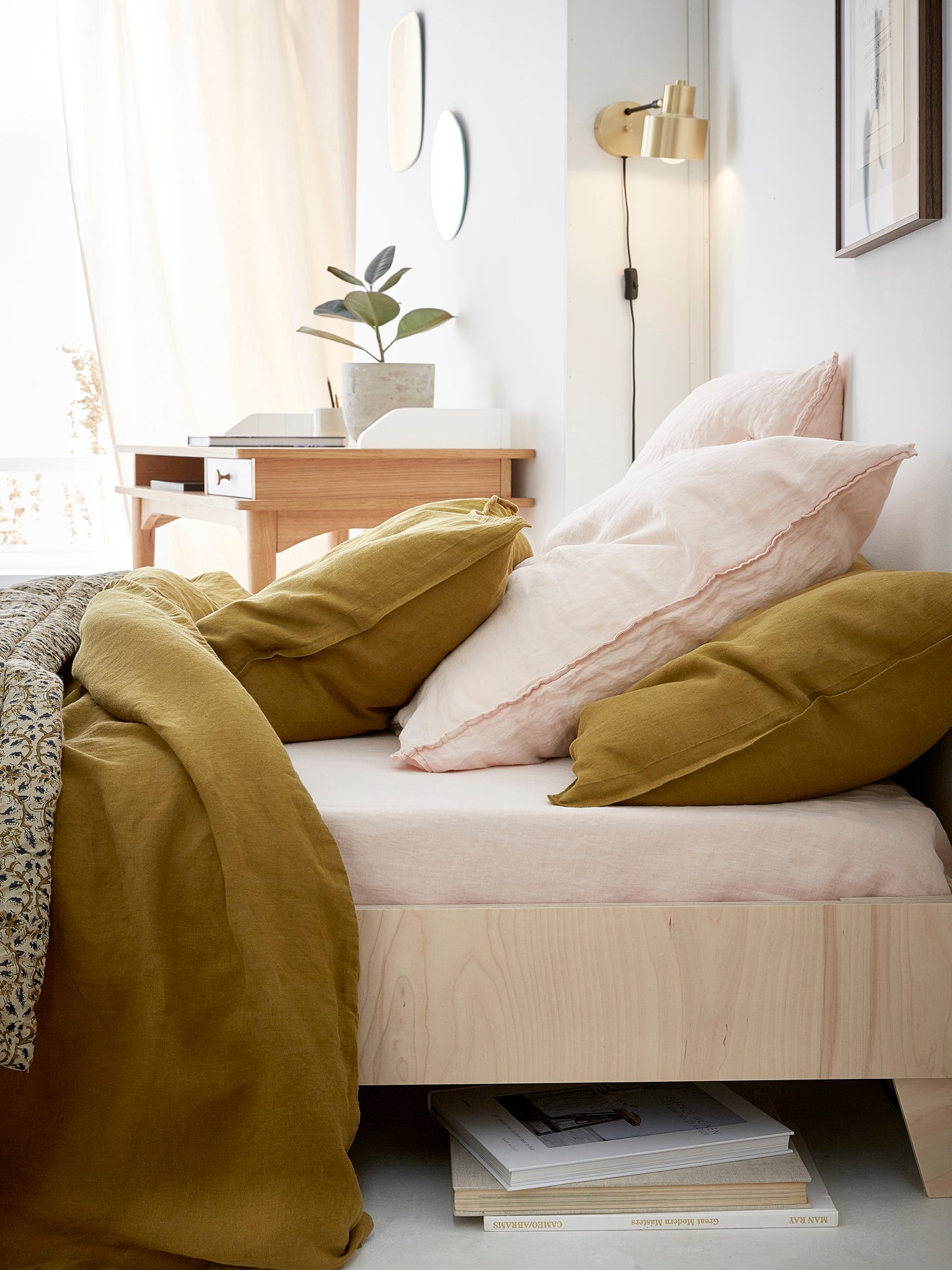 Taie d'oreiller lin lavé "Cocoon"