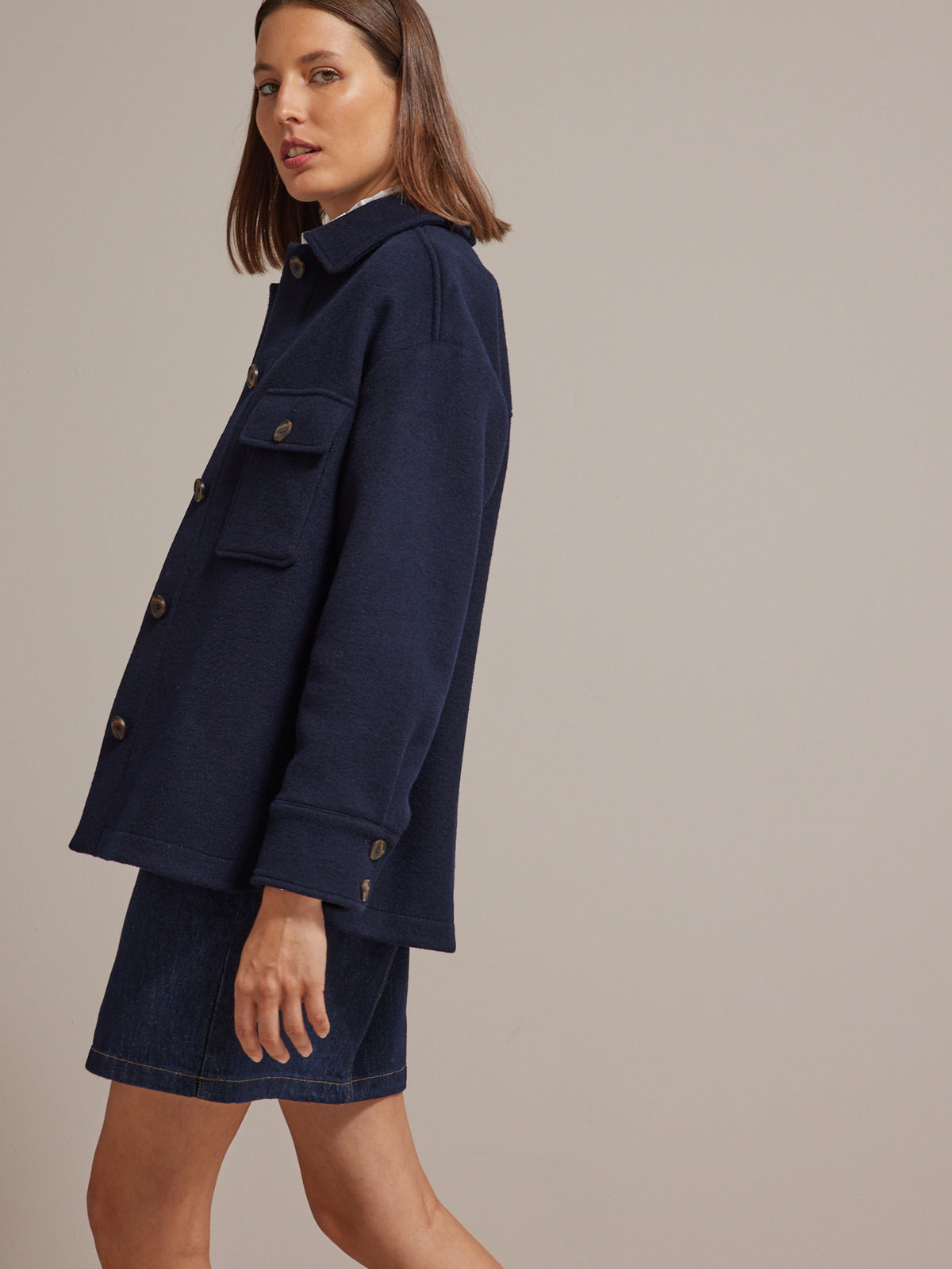 Veste en lainage femme