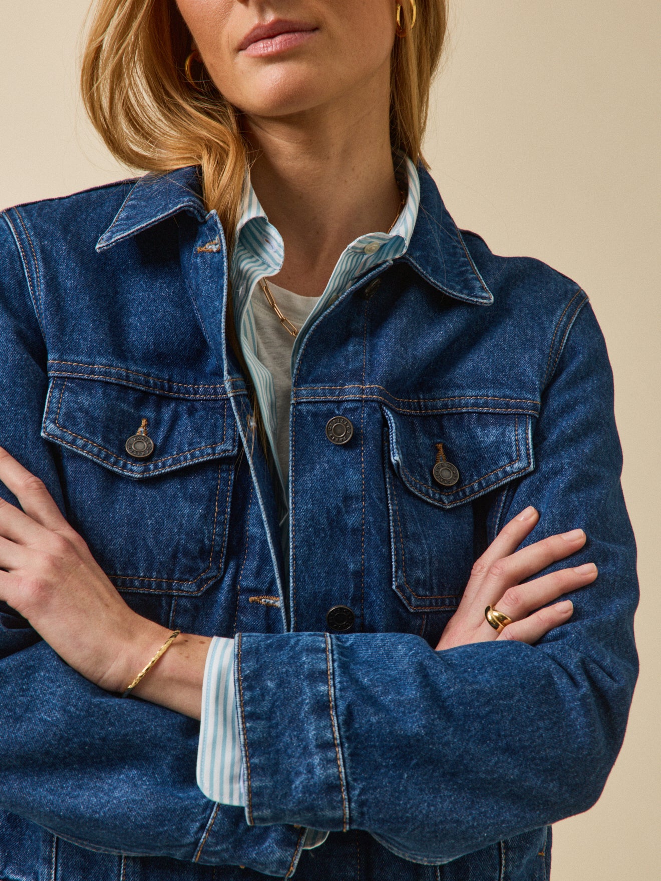 Veste en jean femme coton biologique