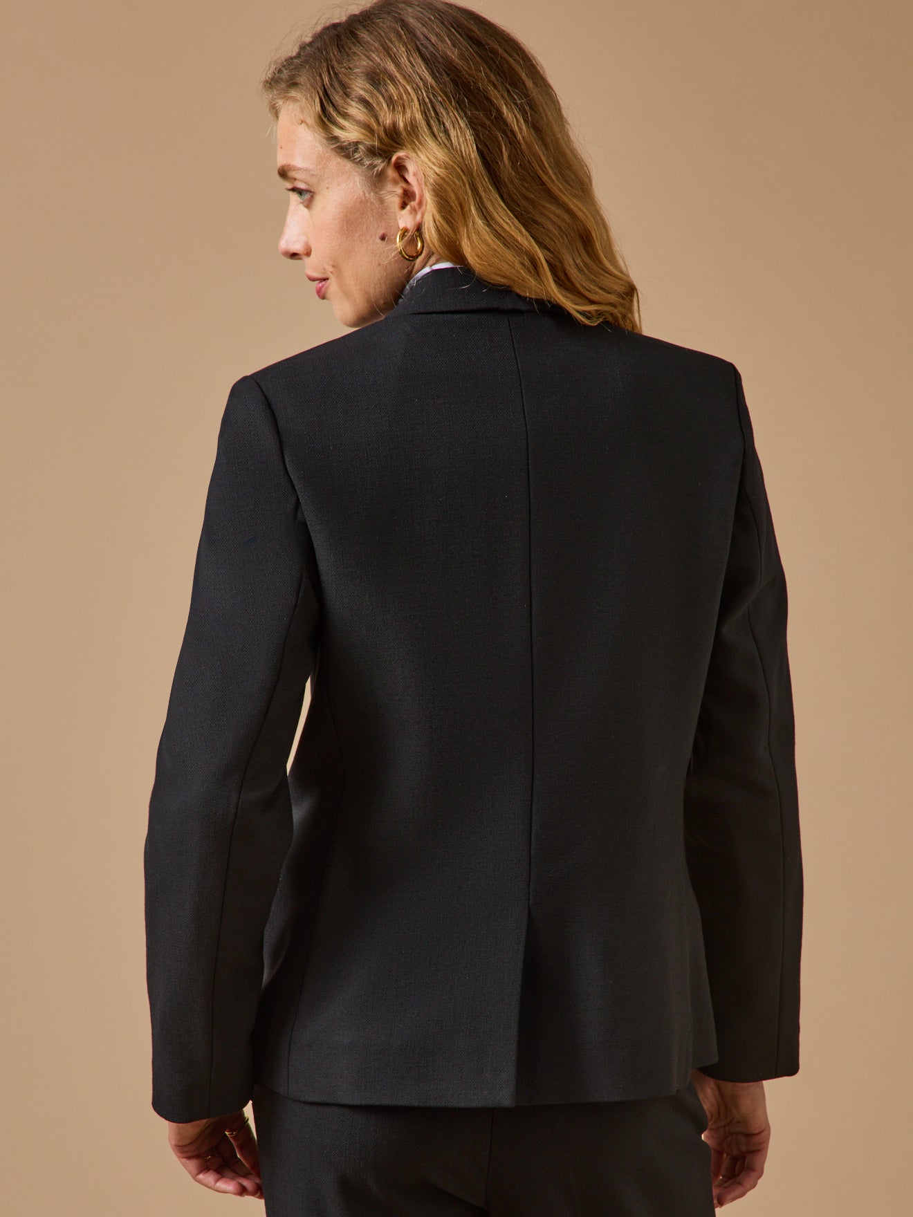 Effen damesblazer