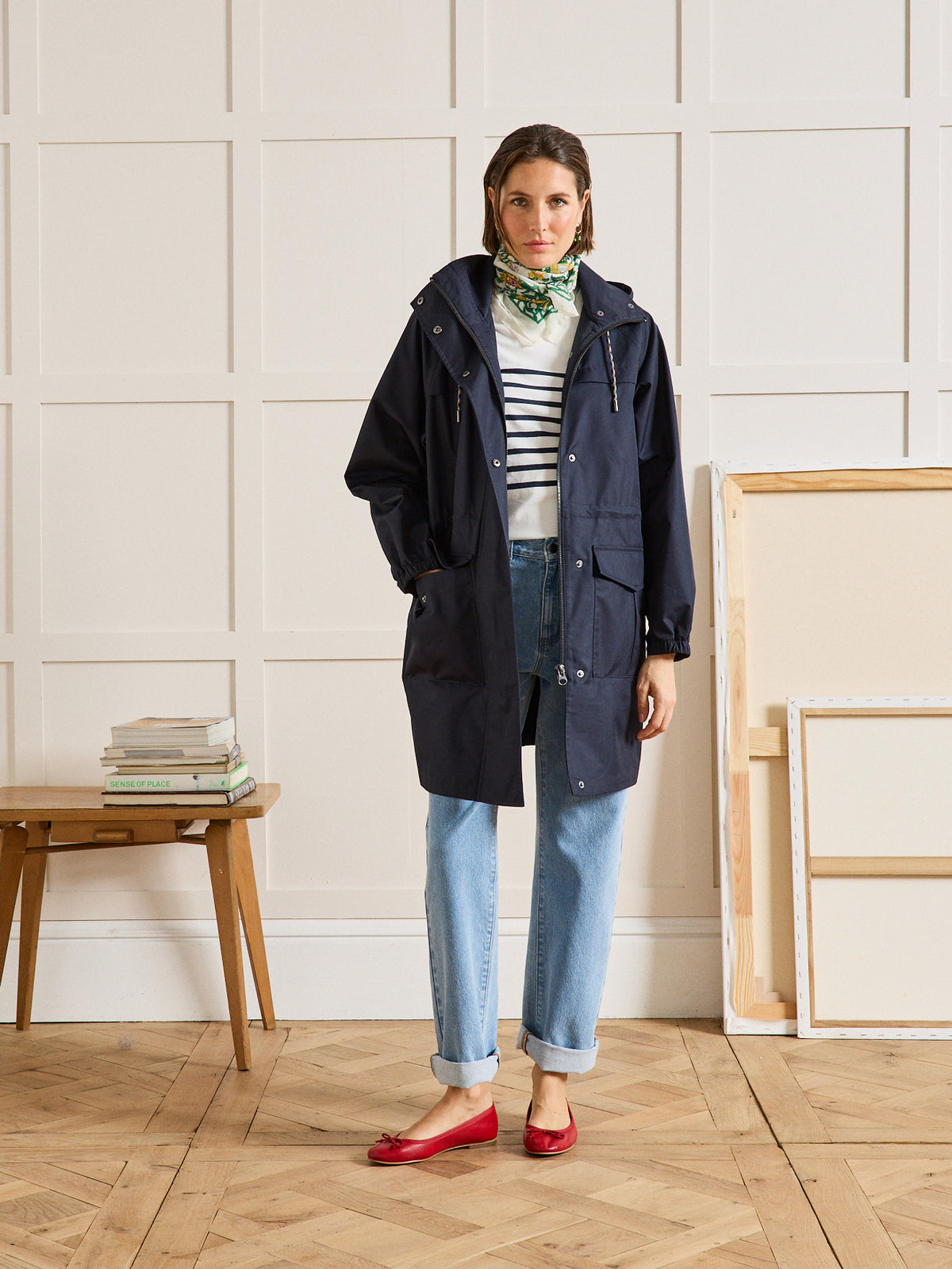 Parka light courte femme