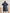 Lange damestrenchcoat met raglanmouwen