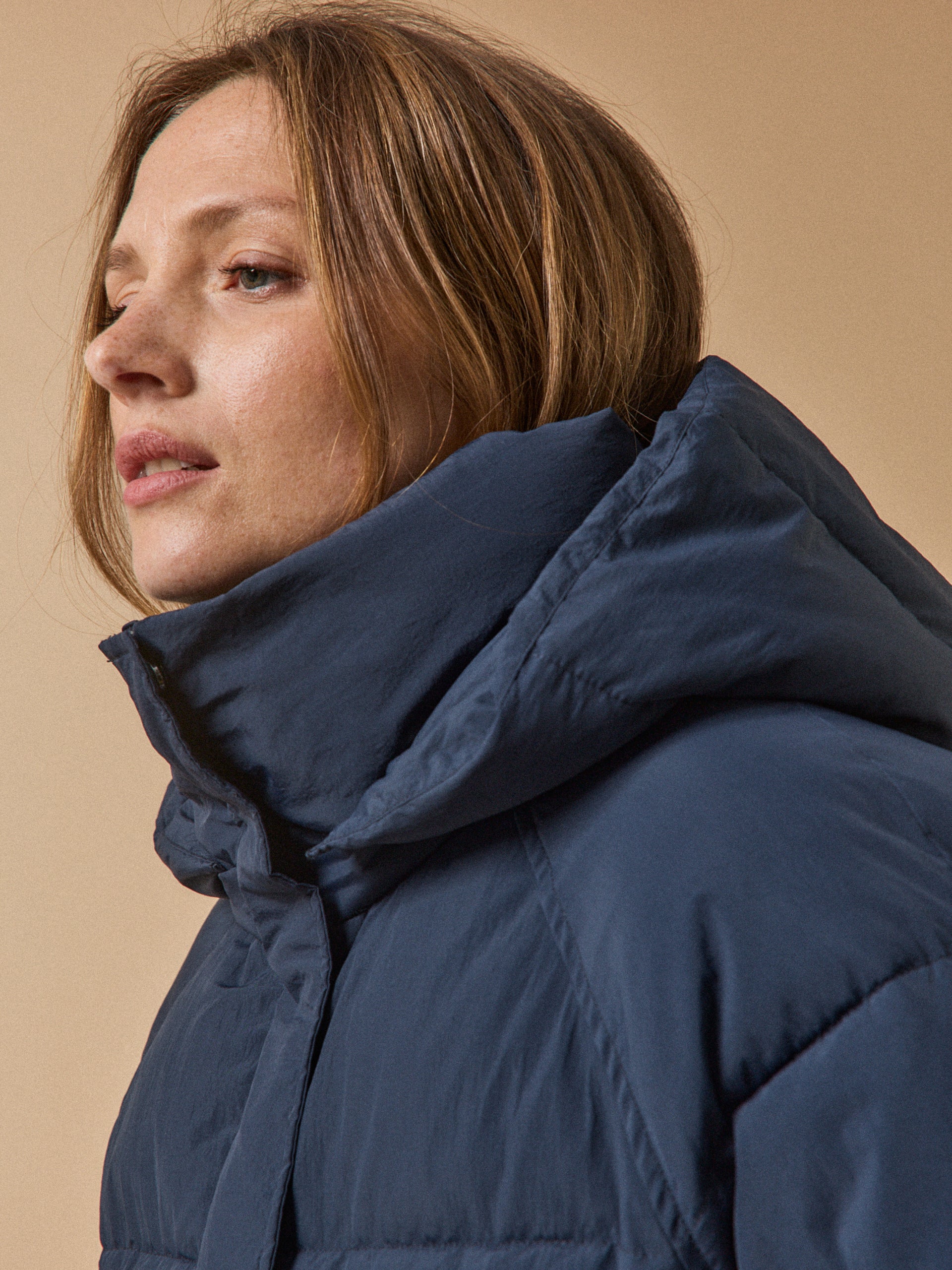 Doudoune courte matelassée femme