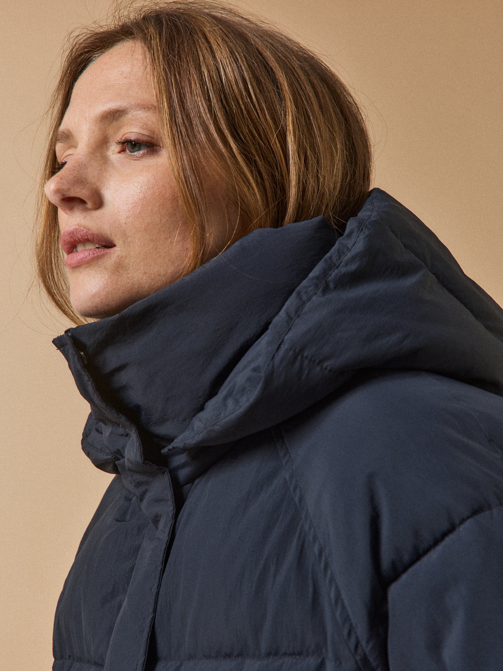 Doudoune courte matelassée femme