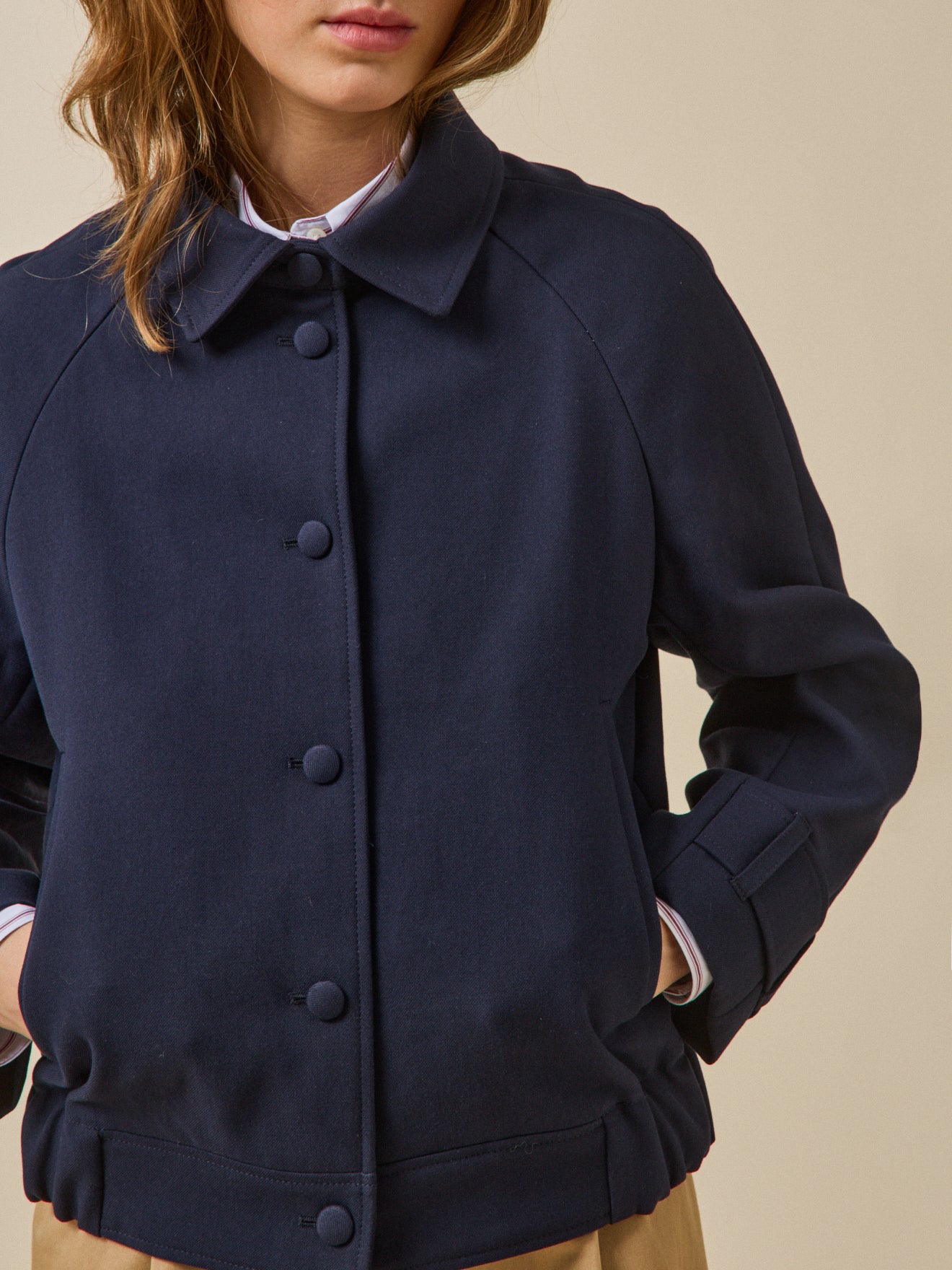 Dubbelzijdige damesjas