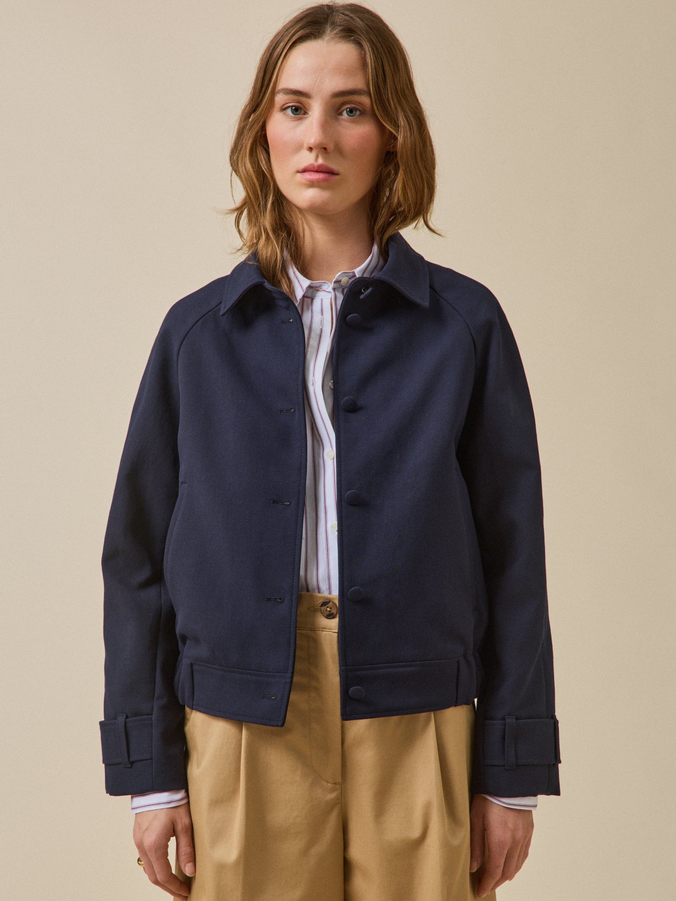 Dubbelzijdige damesjas