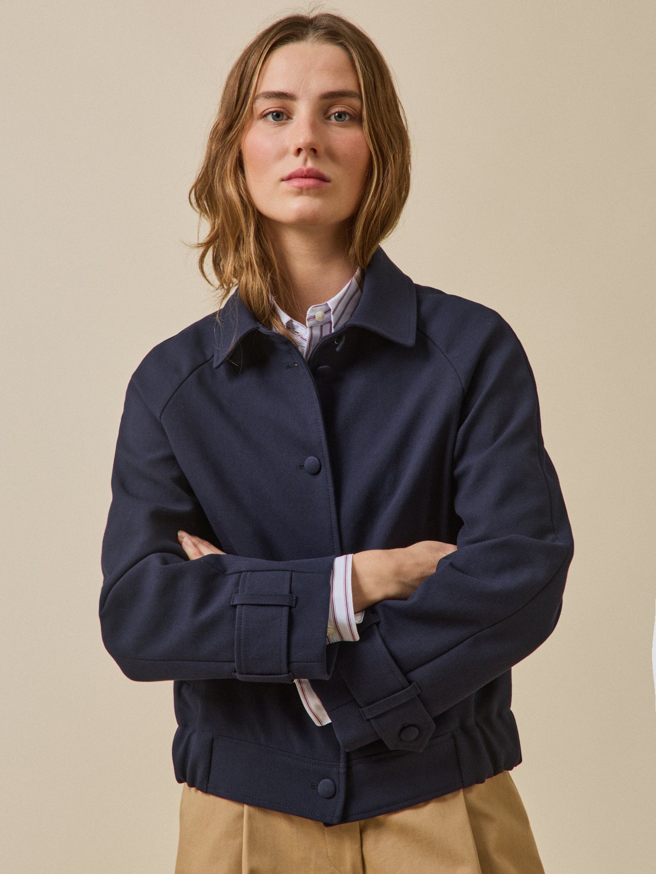 Dubbelzijdige damesjas