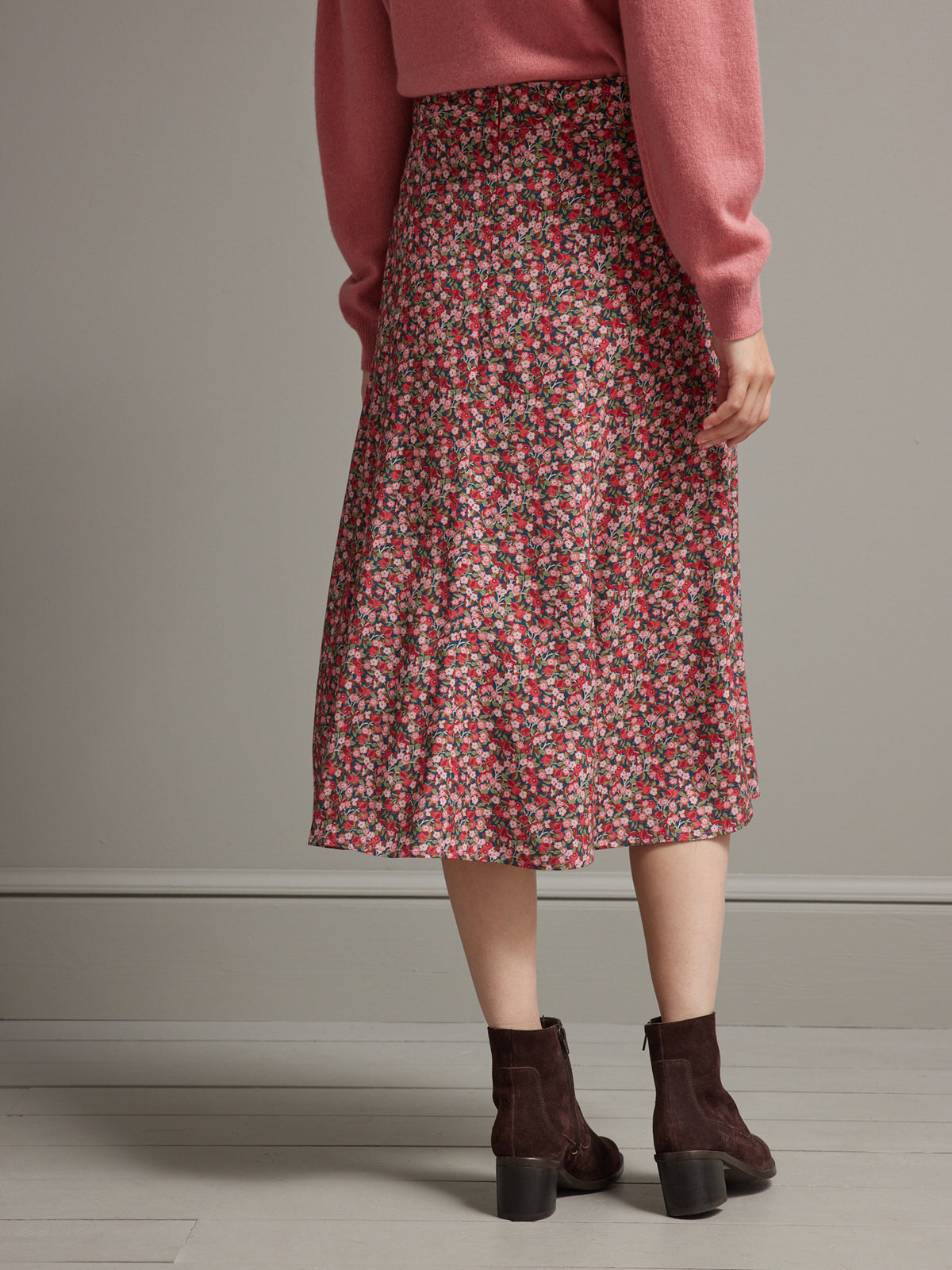 Halflange damesrok in Liberty - Limited Collection
