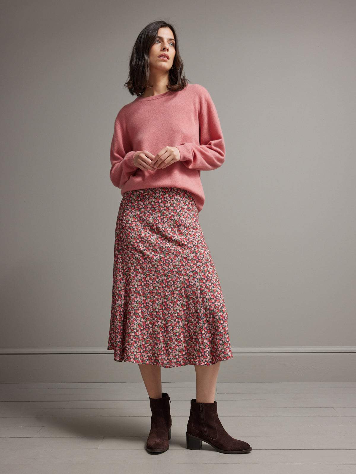 Halflange damesrok in Liberty - Limited Collection
