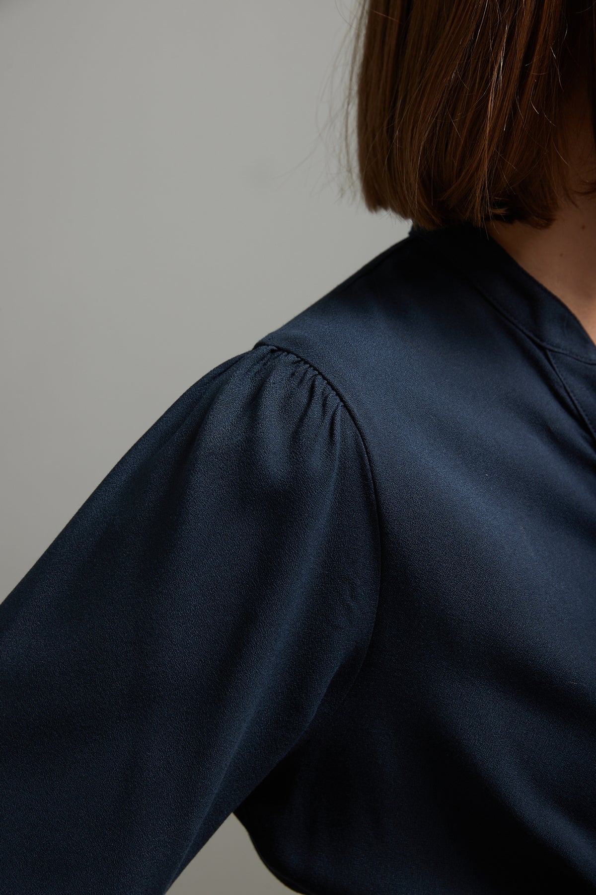 Damesjumpsuit in effen crêpe