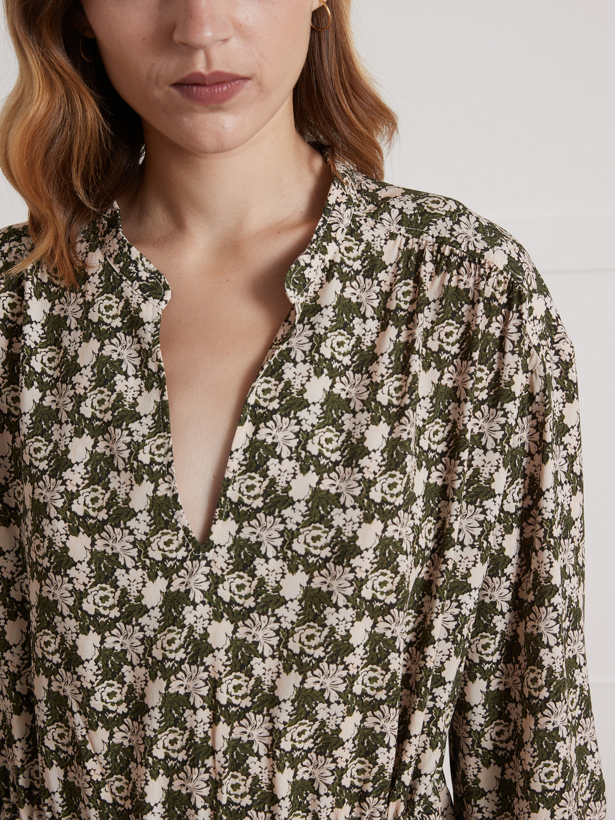 Korte damesjurk met Amber-print