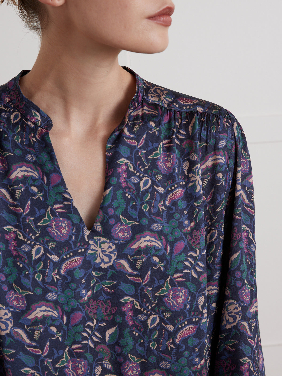 Robe longue femme imprimé Botania Pablo Piatti