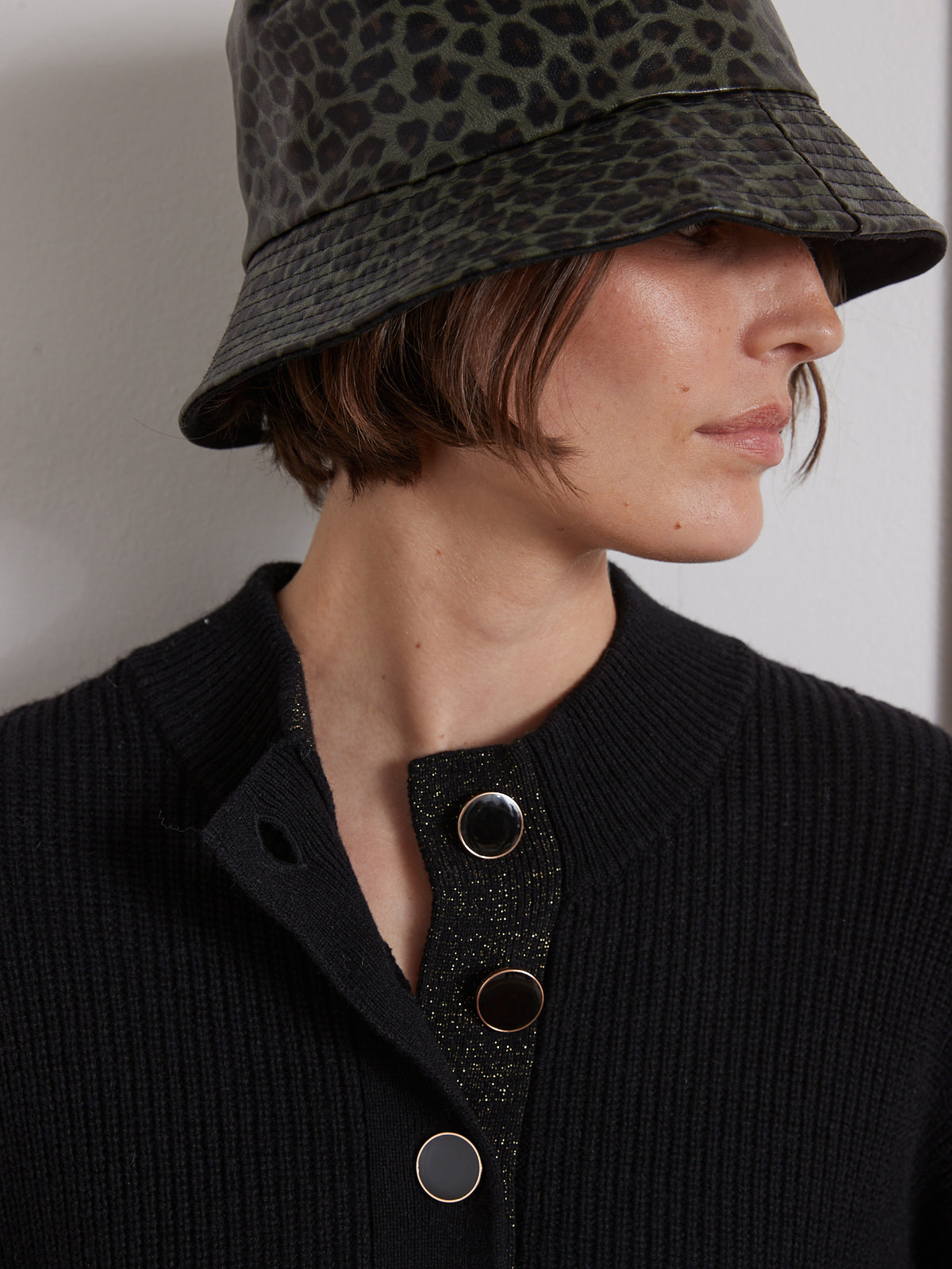 Korte damestrui-jurk in geribd tricot - wolmix
