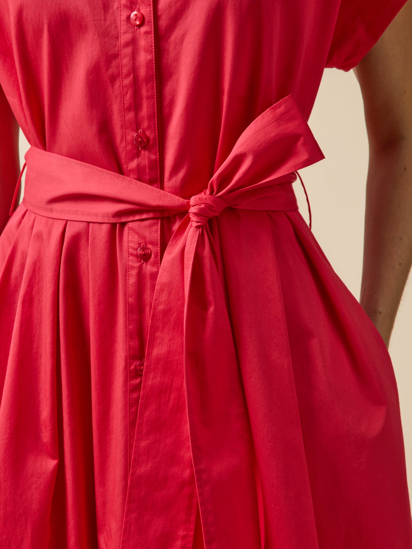 Robe cérémonie femme popeline satinée