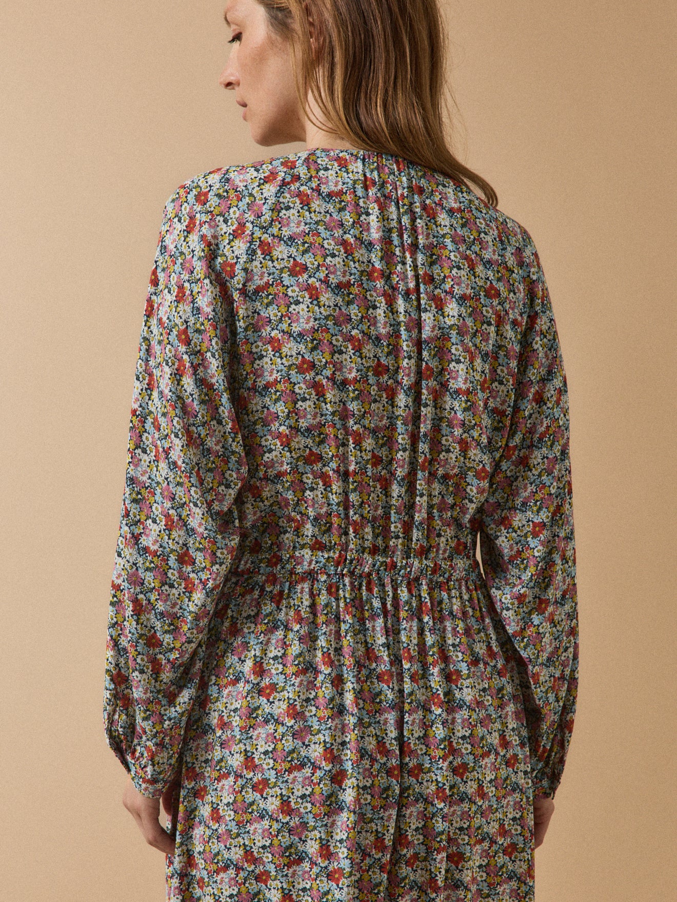 Robe longue femme tissu Liberty Libby - Limited Collection