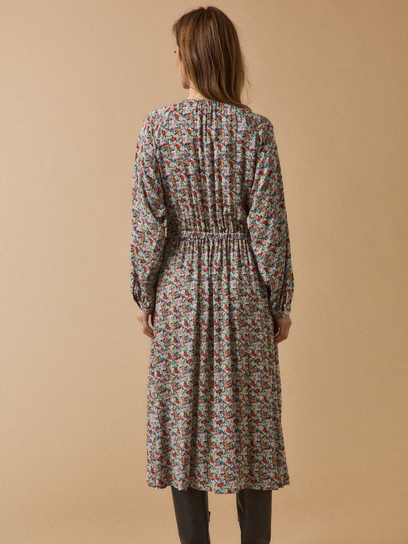 Robe longue femme tissu Liberty Libby - Limited Collection