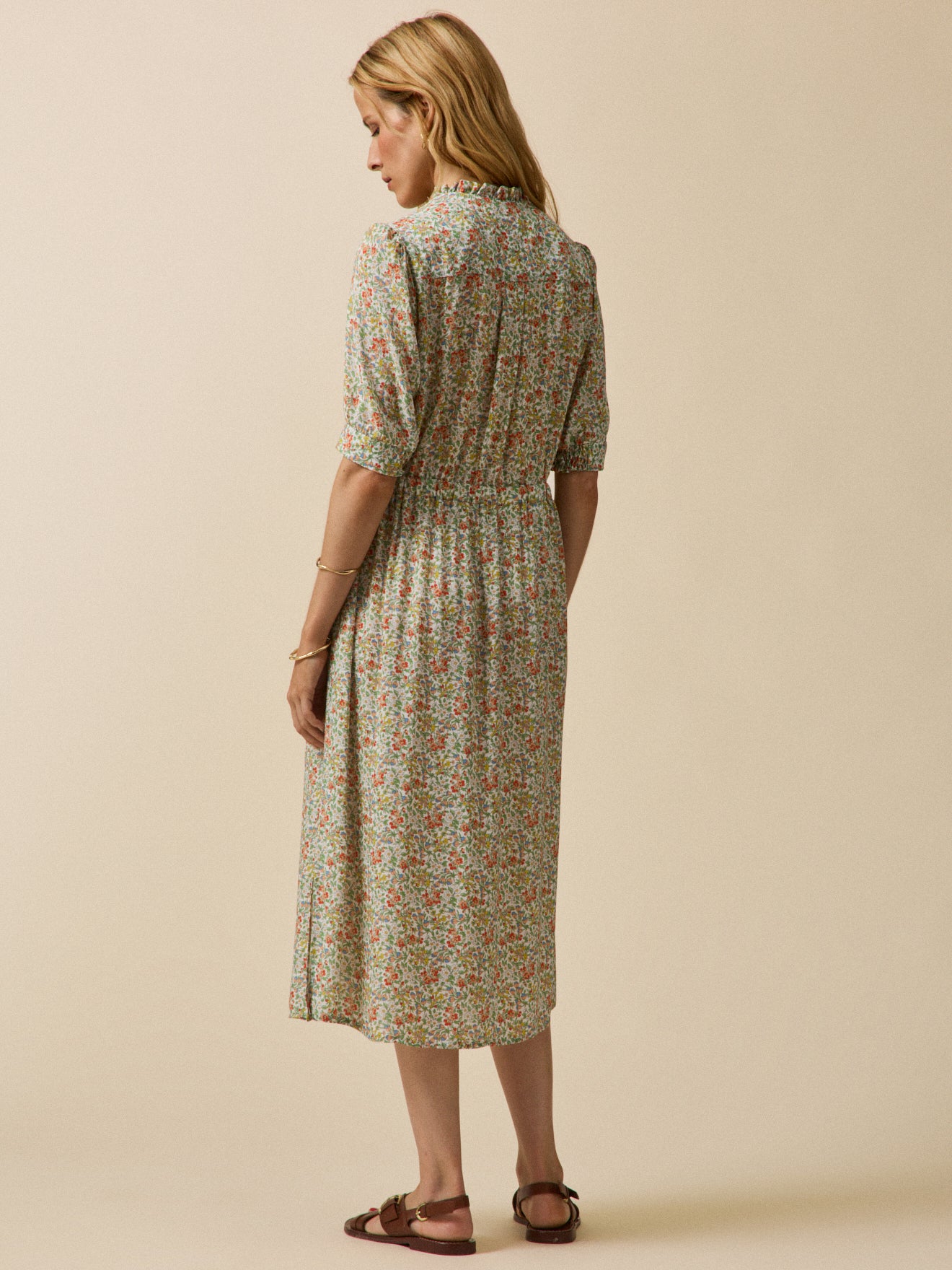 Robe longue femme tissu Liberty - Limited Collection