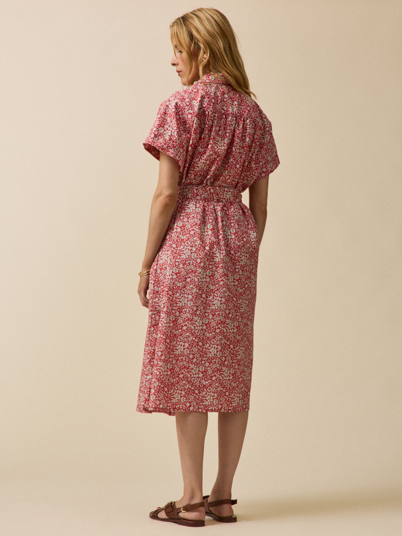 Robe sans manches femme tissu Liberty  - Limited Collection