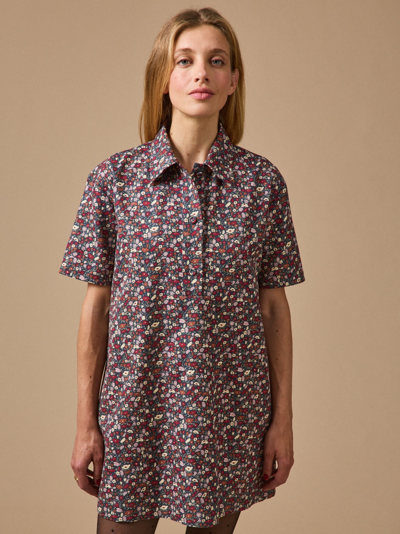 Robe chemise femme Petal&Daisy - Made with Liberty Fabrics