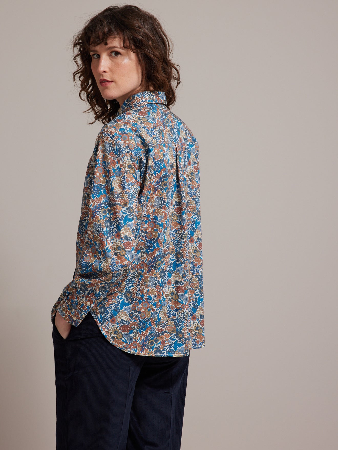 Chemise femme tissu Liberty Margaret Annie - Limited Collection