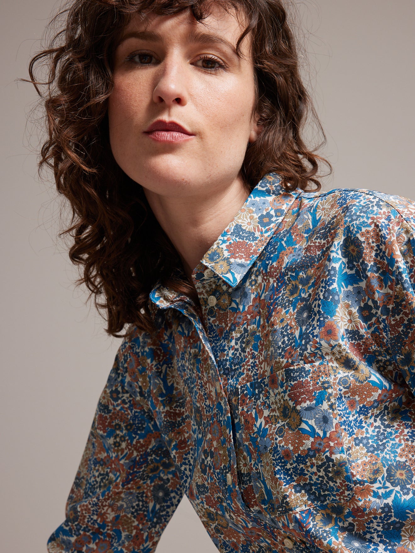 Dameshemd in Liberty "Margaret Annie" - Limited Collection