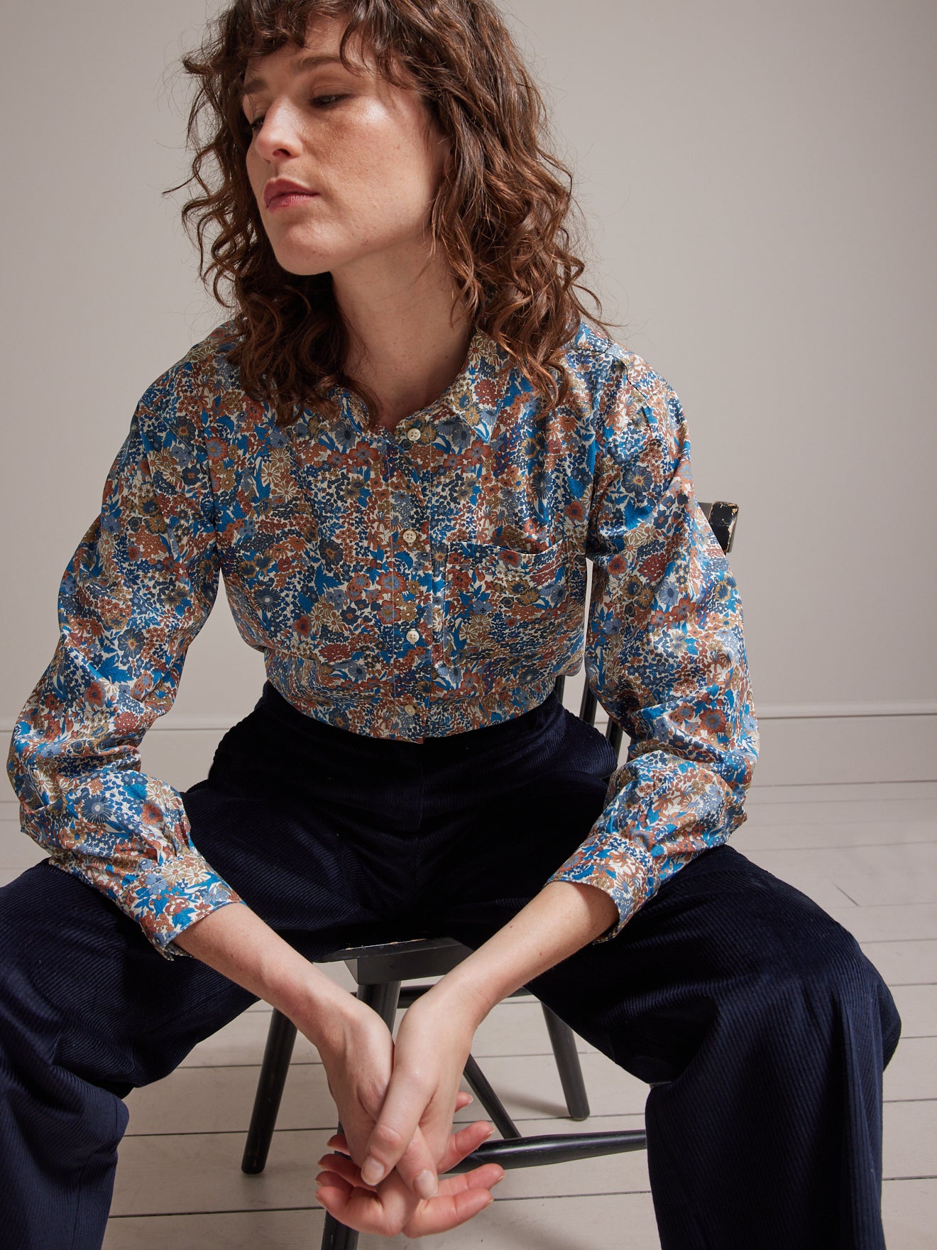 Chemise femme tissu Liberty Margaret Annie - Limited Collection