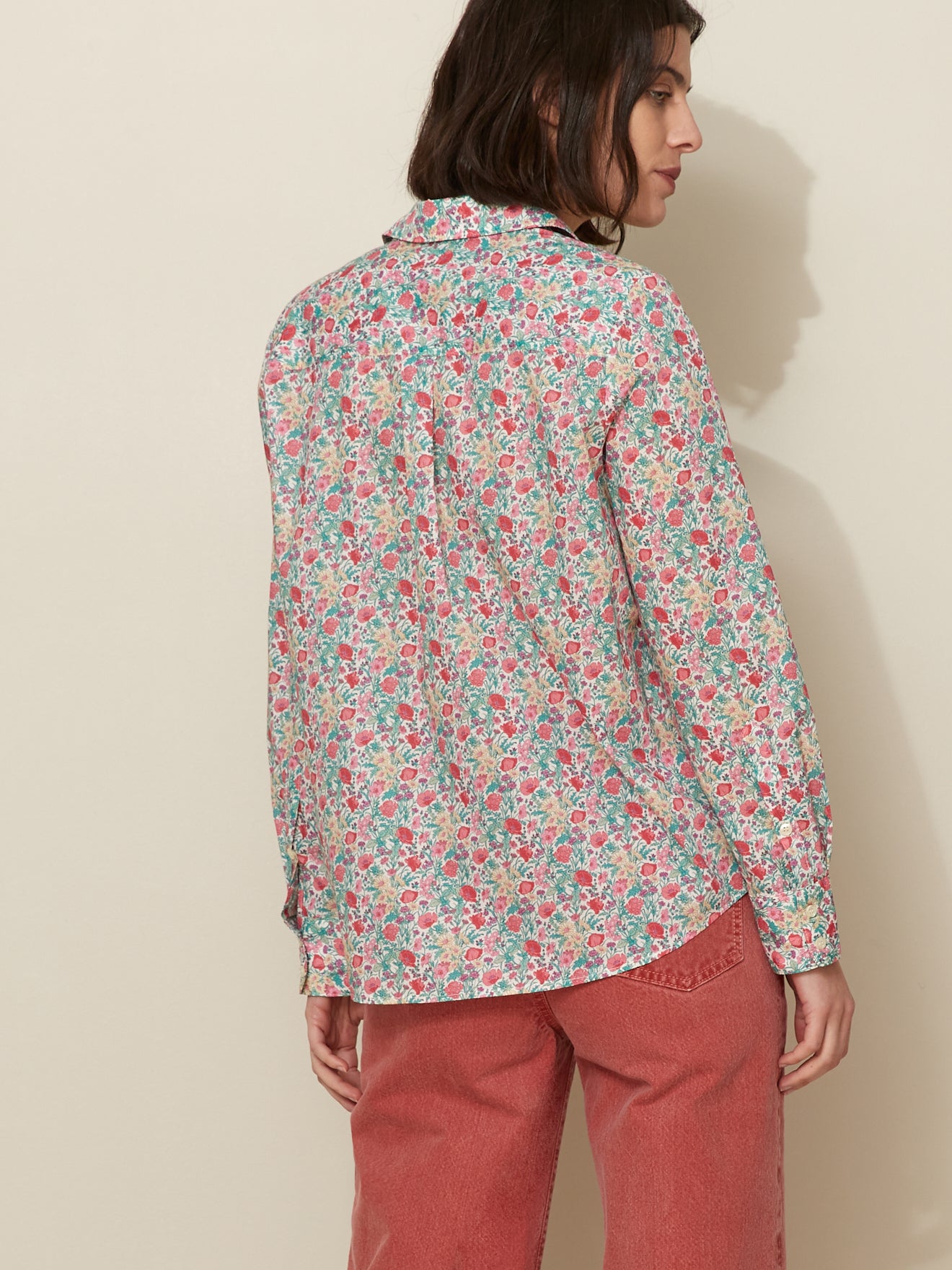 Chemise femme - Tissu Liberty Florence May