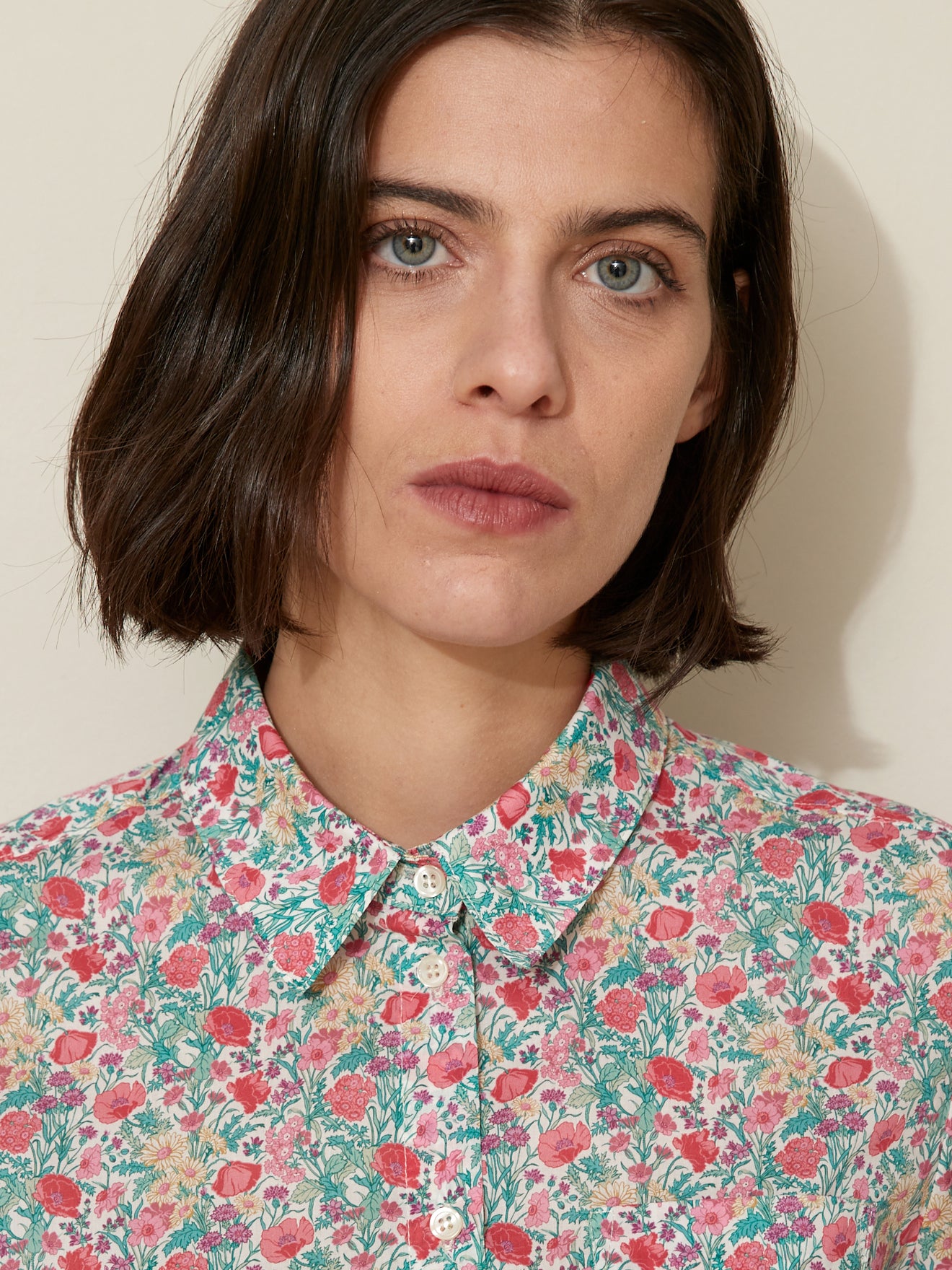 Chemise femme - Tissu Liberty Florence May